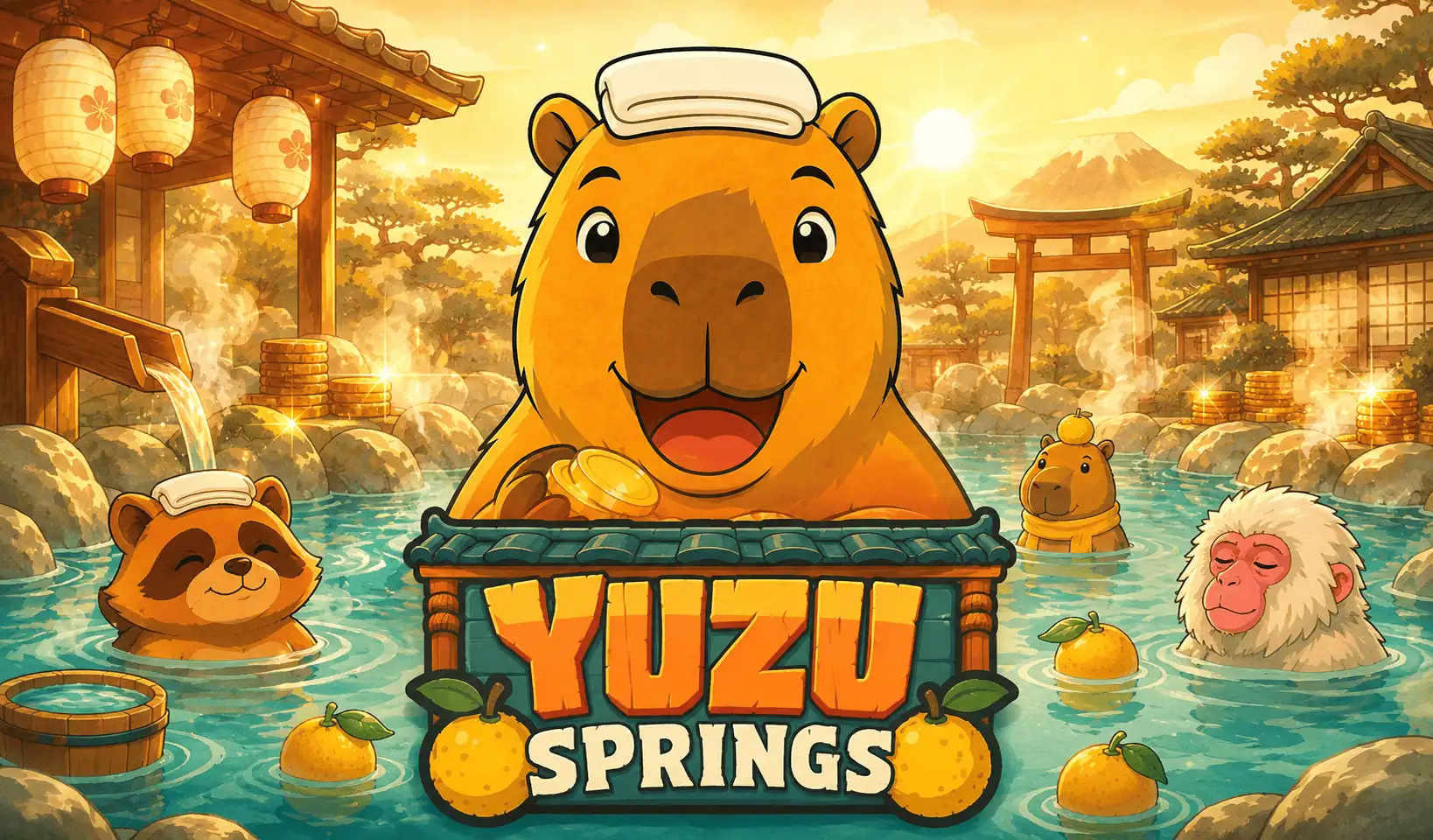 Yuzu Springs Slot Demo by Darkframe slot cover image