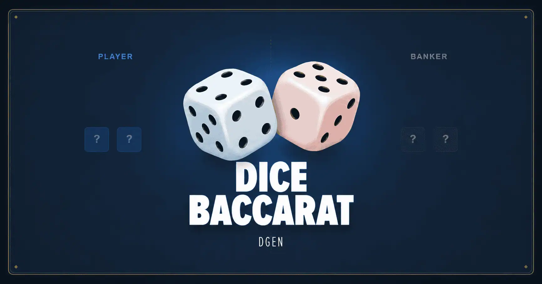 Dice Baccarat Slot Demo by DGEN slot cover image