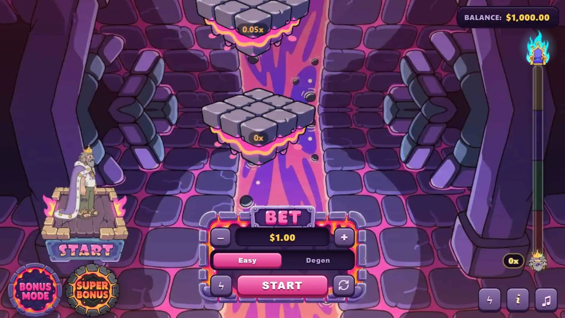 Homeless Emperor slot gameplay reels