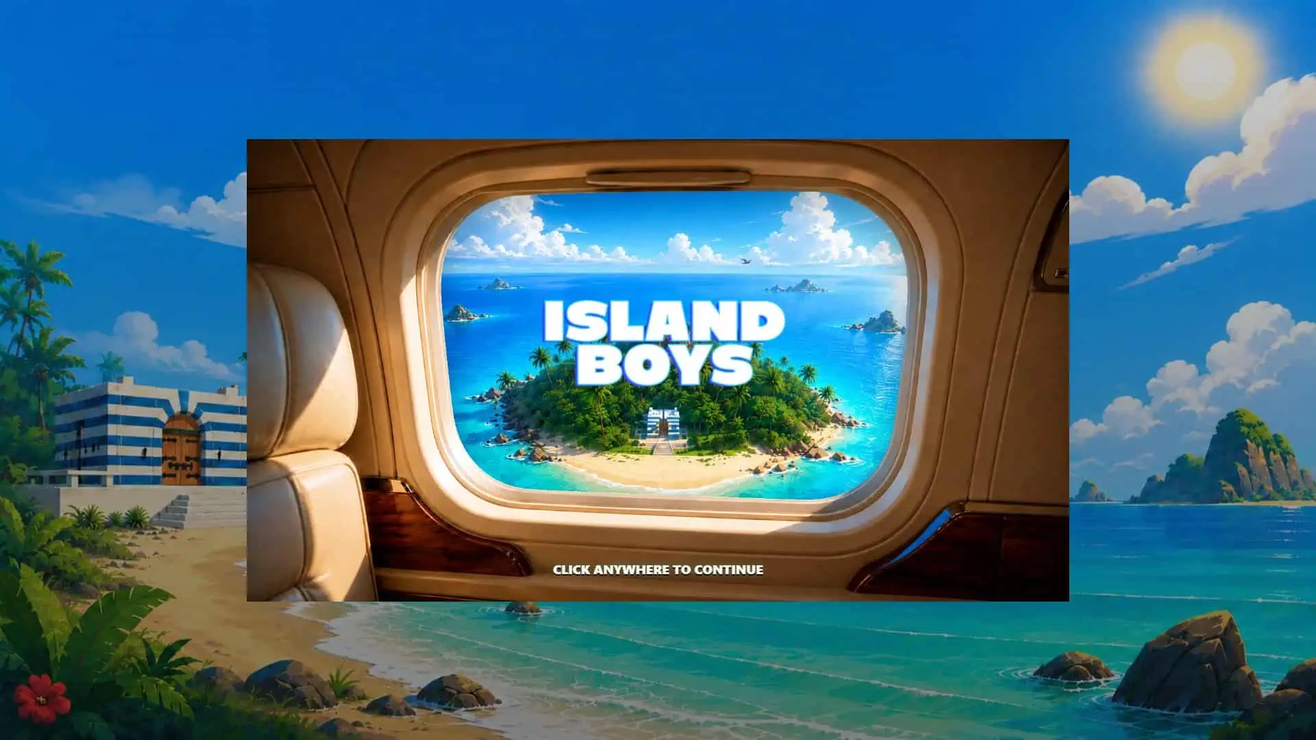 Island Boys Bonus Buy slot intro screen