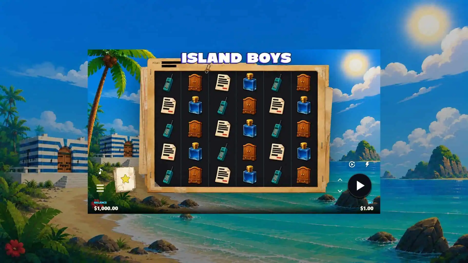 Island Boys Bonus Buy slot gameplay reels