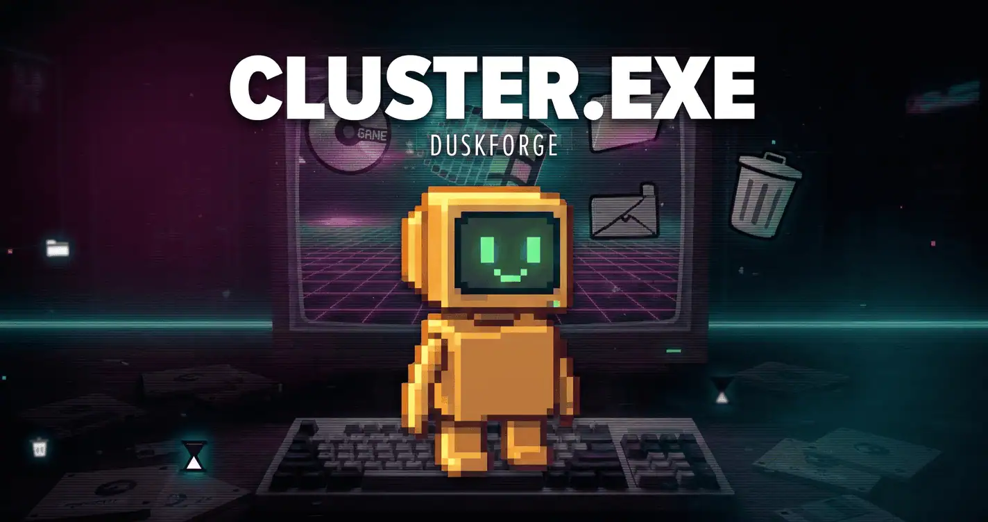 CLUSTER.EXE Slot Demo by Duskforge slot cover image