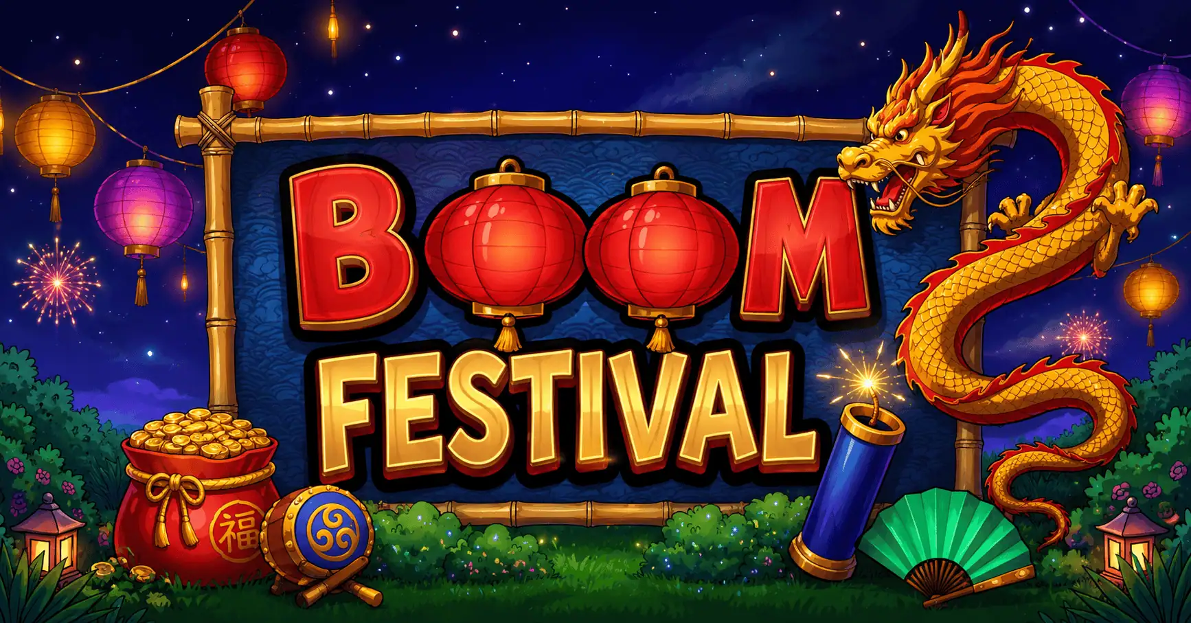 Boom Festival Slot Demo by Enigma Studios slot cover image
