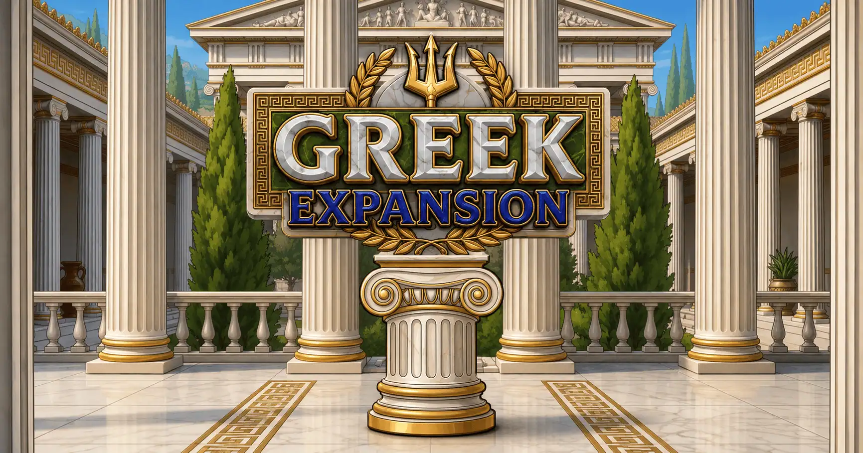Greek Expansion Slot Demo by Enigma Studios slot cover image