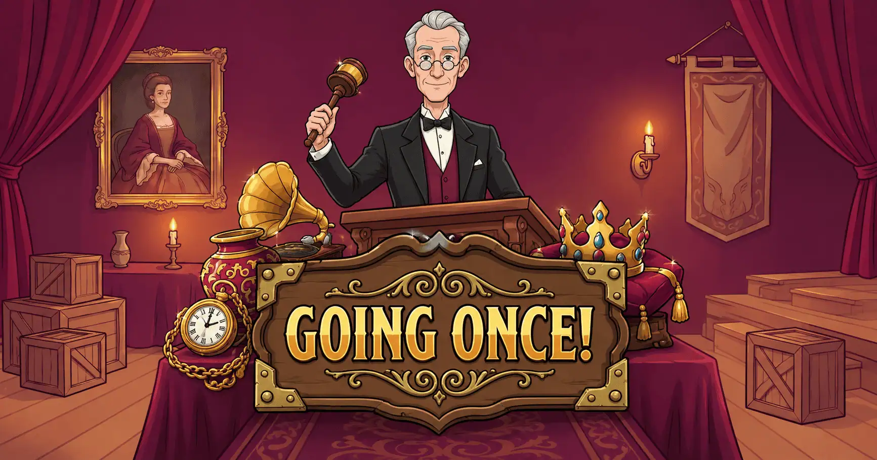 Going Once! Slot Demo by Et Gaming slot cover image