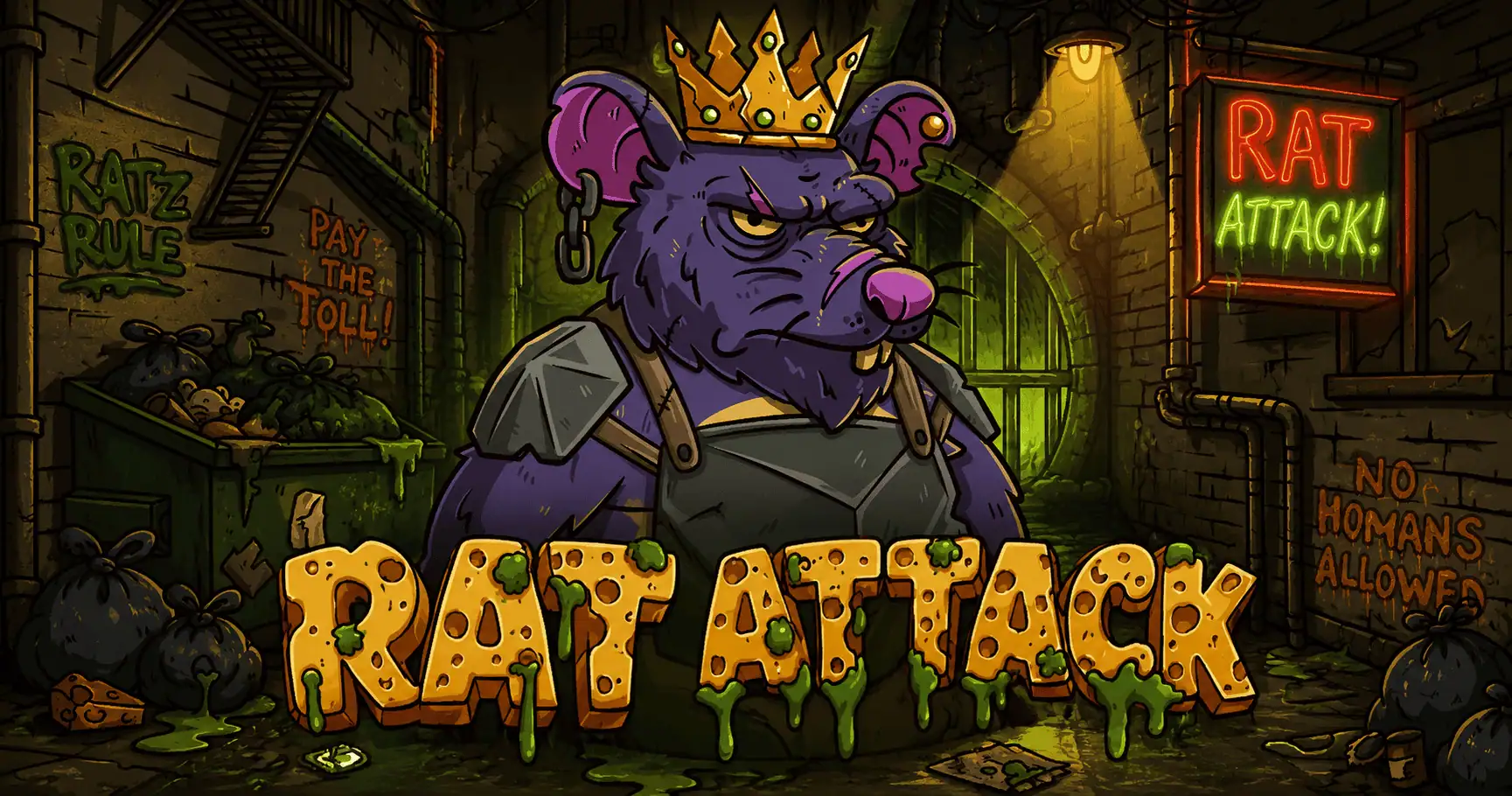 Rat Attack Slot Demo by Evil Eye Studio slot cover image