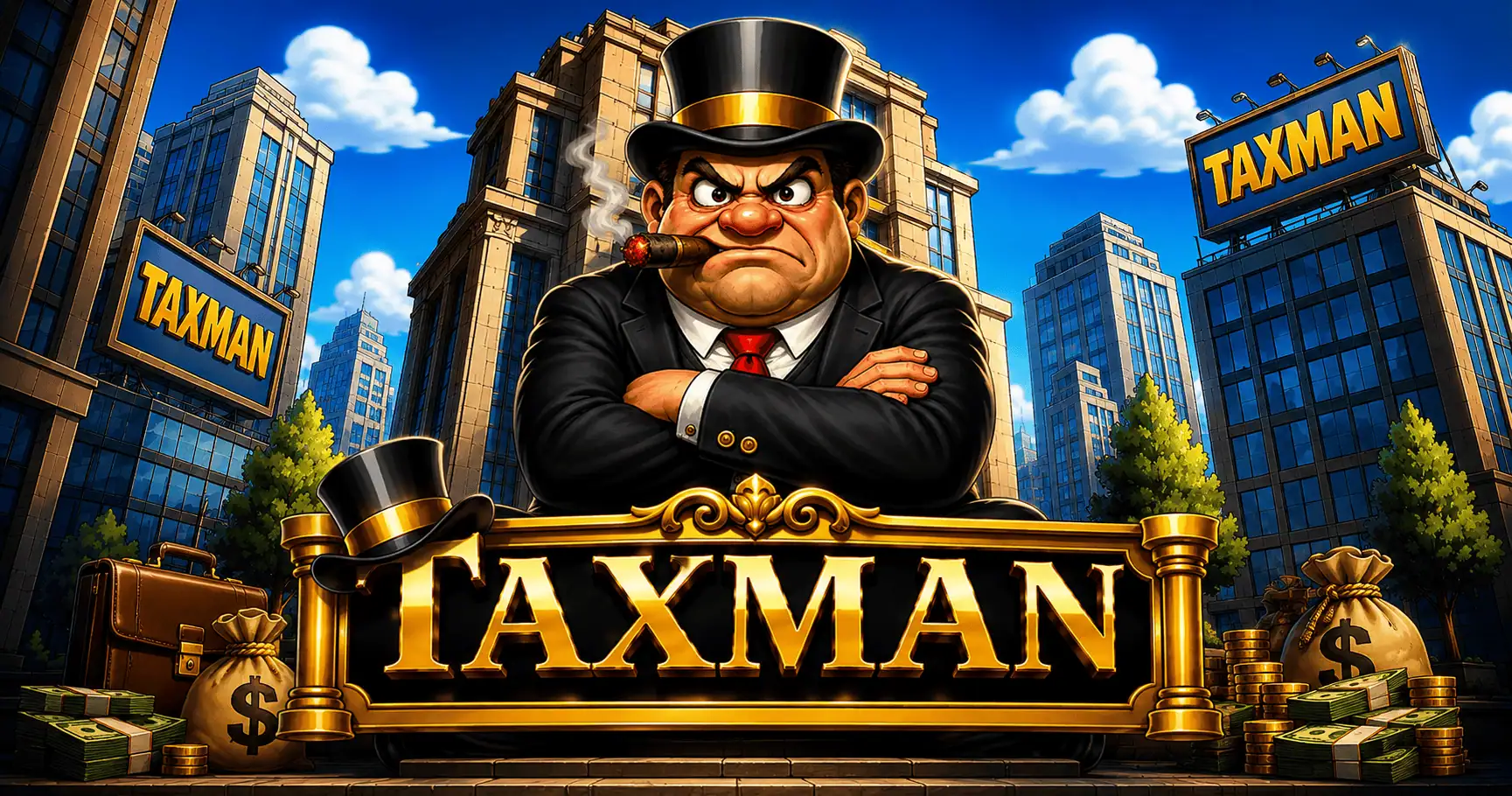 Taxman Slot Demo by Explosive Labs slot cover image