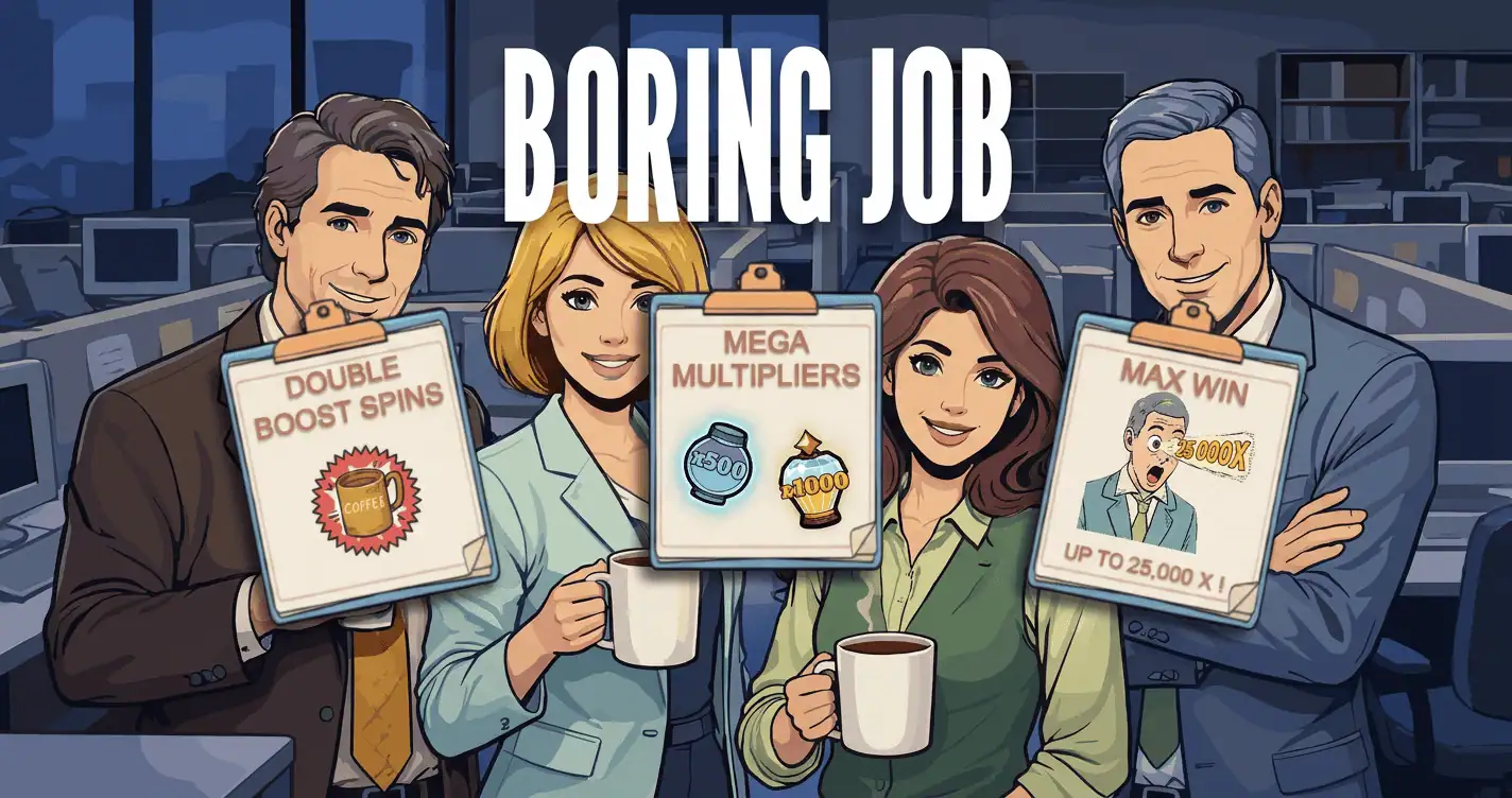 Boring Job Slot Demo by Fasm Games slot cover image