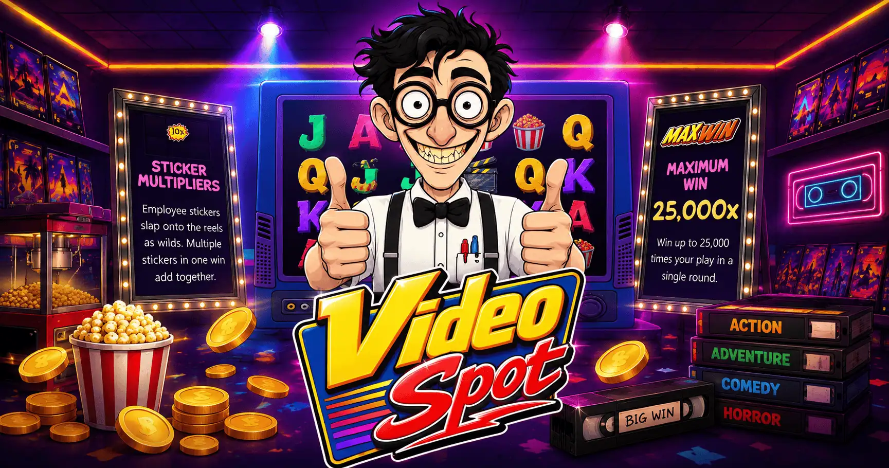 Video Spot Slot Demo by Foot Gaming slot cover image