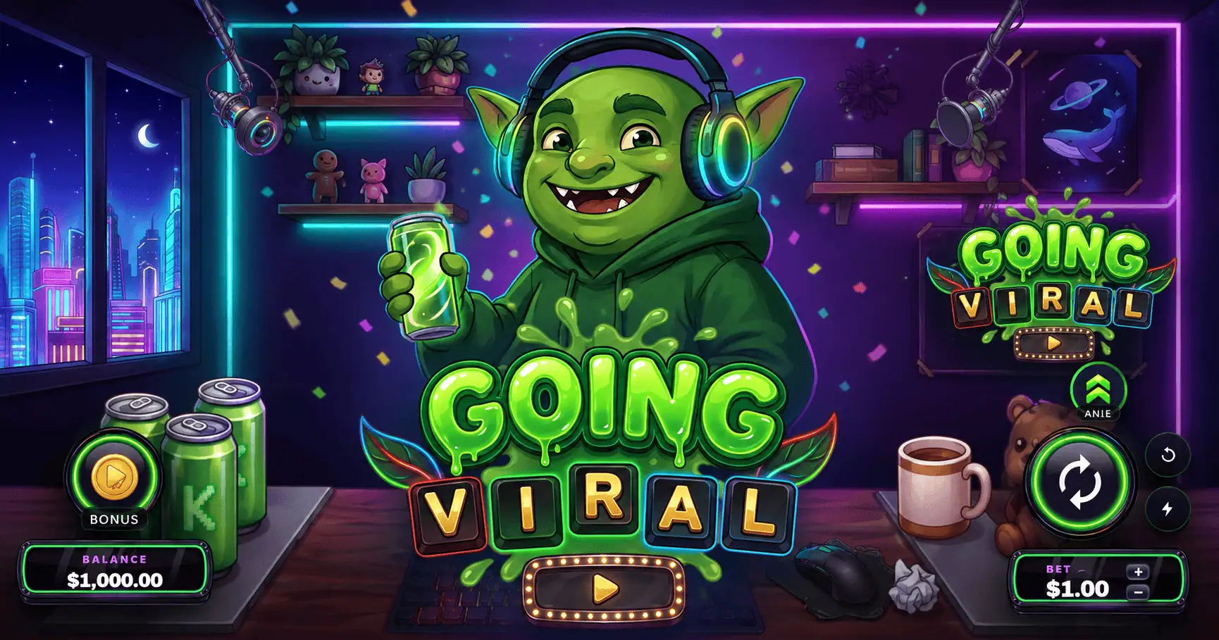 Going Viral Slot Demo by Fullsend slot cover image