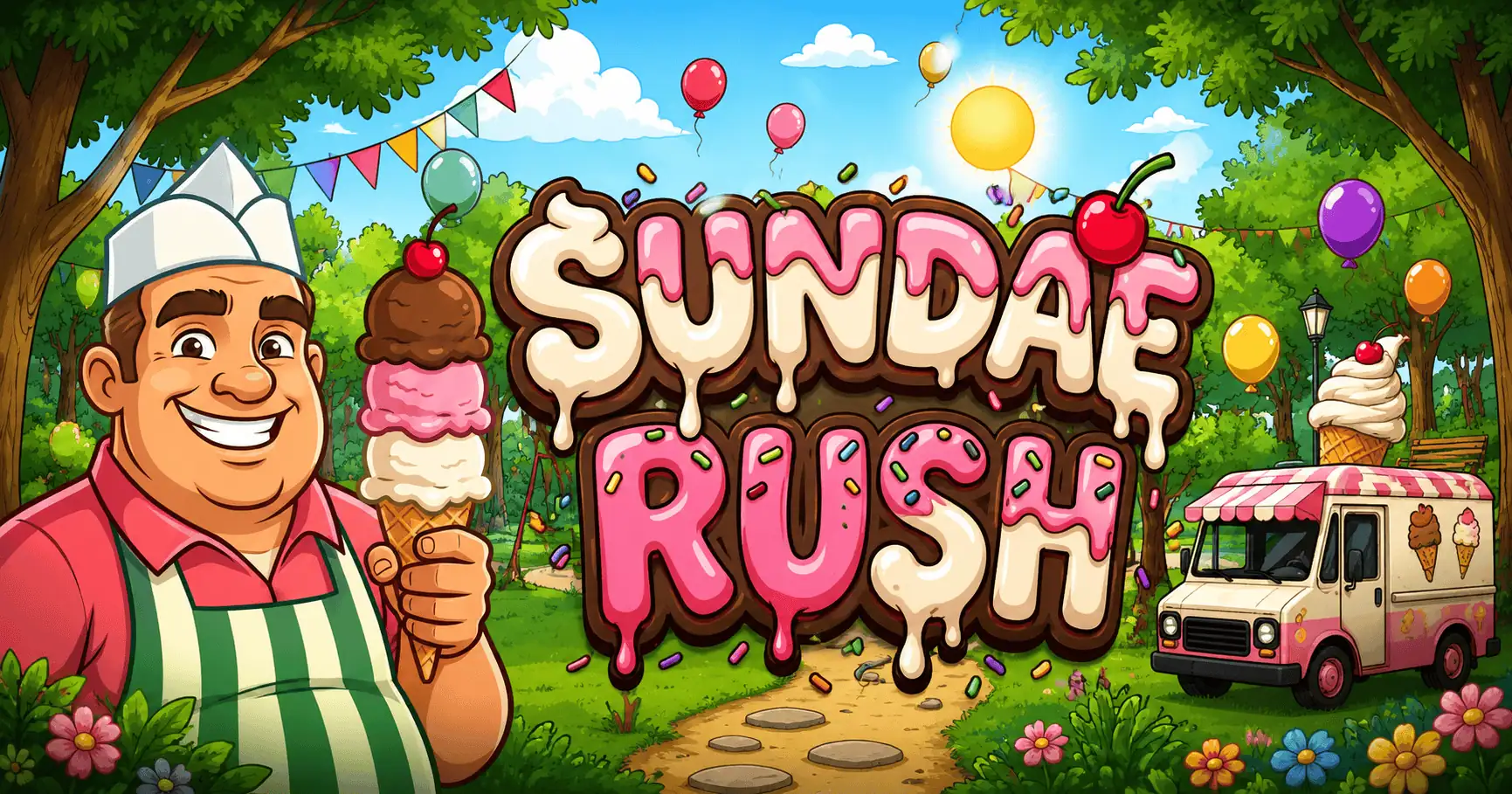 Sundae Rush Slot Demo by Fullsend slot cover image