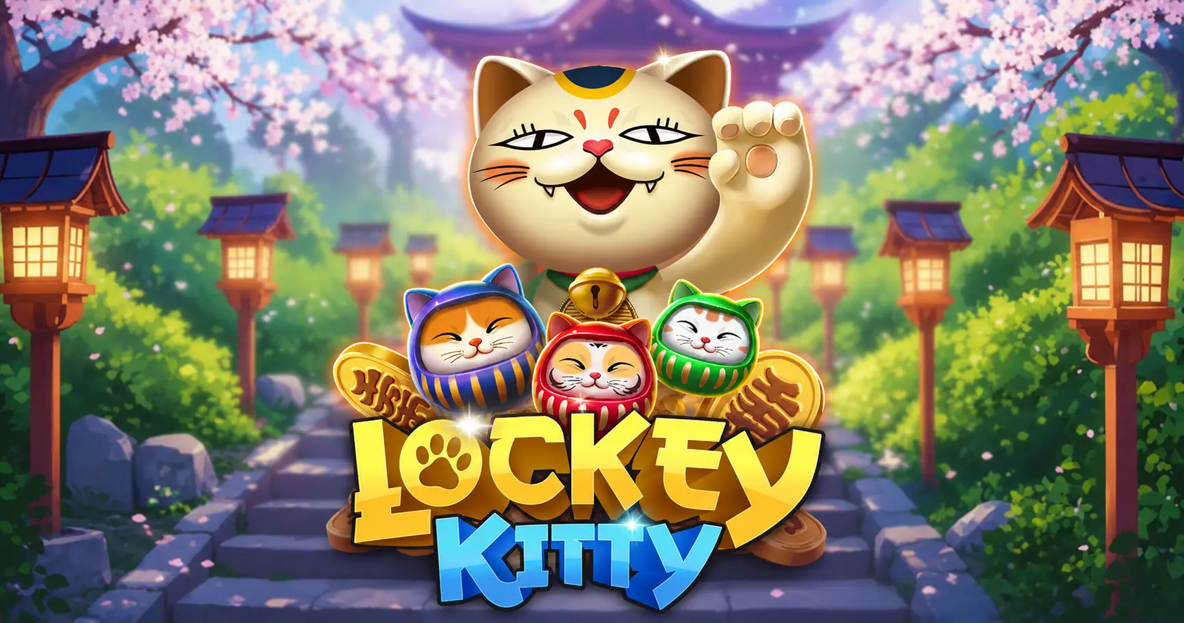 Lockey Kitty Slot Demo by Funky Games slot cover image