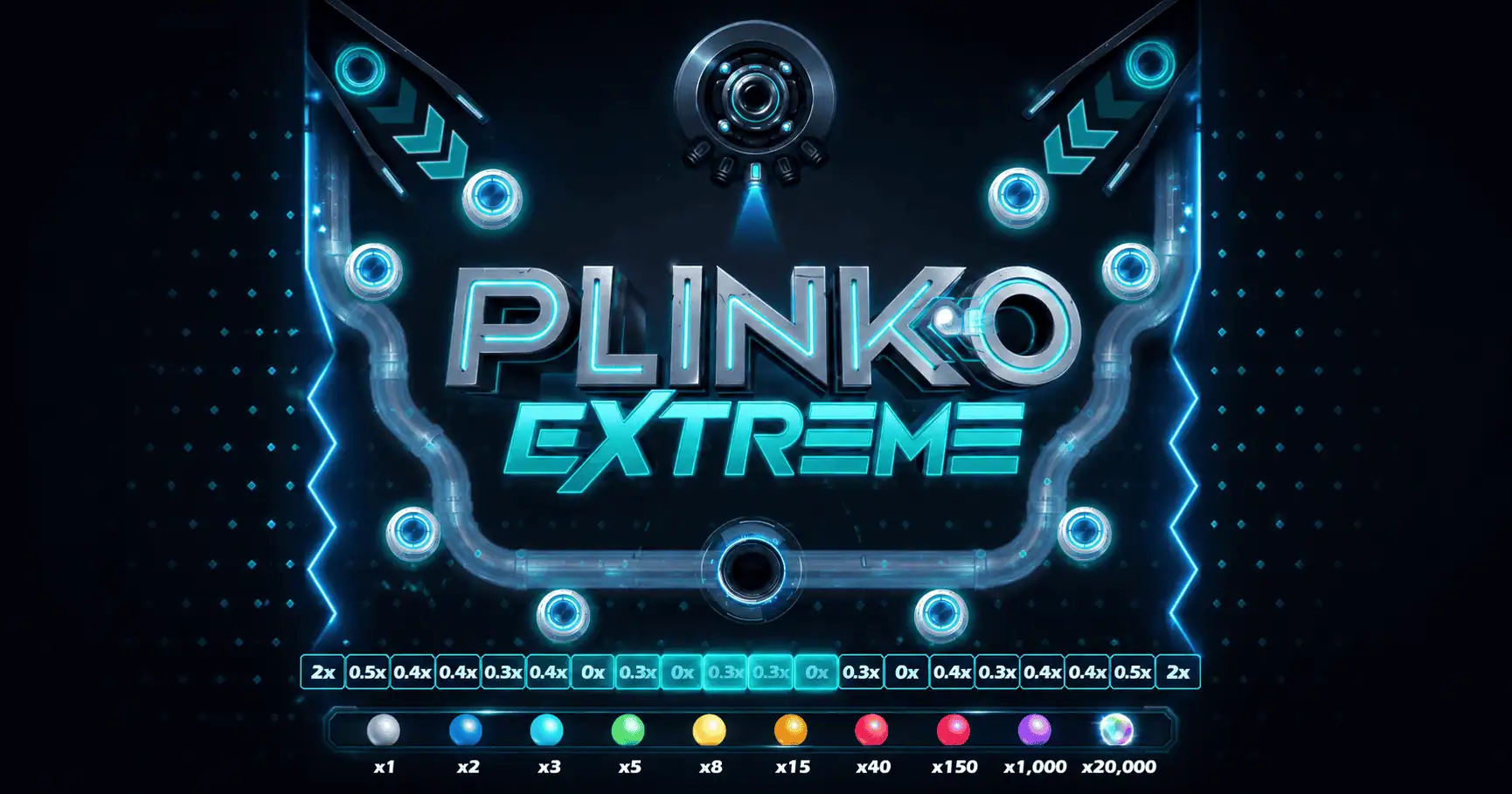 Plinko Extreme Slot Demo by Funky Games slot cover image