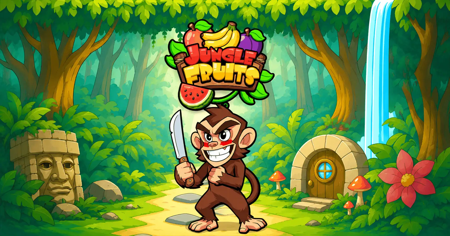 Jungle Fruits Slot Demo by Fuzey Studios slot cover image