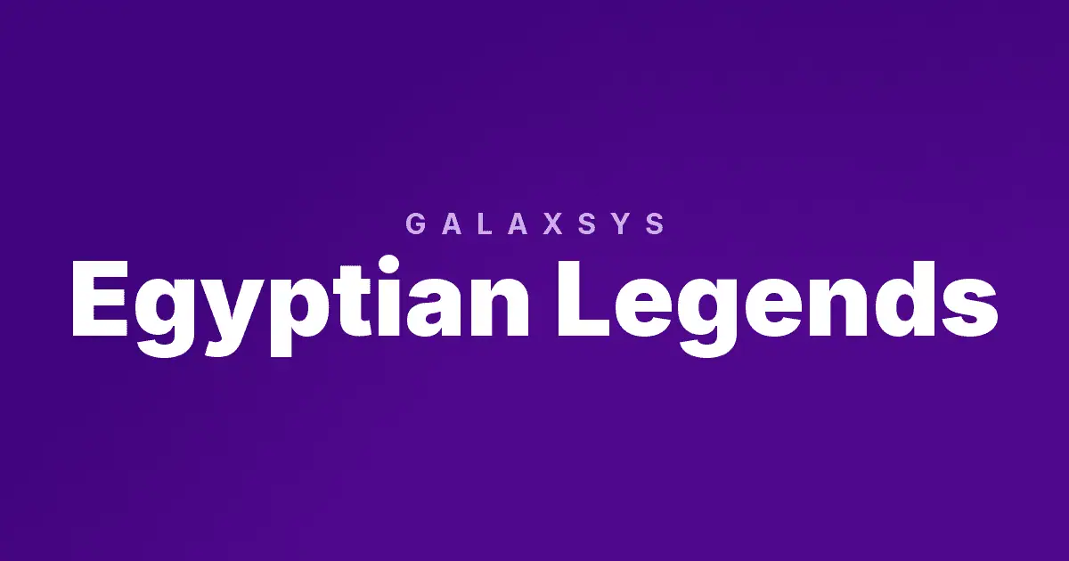 Egyptian Legends slot cover image