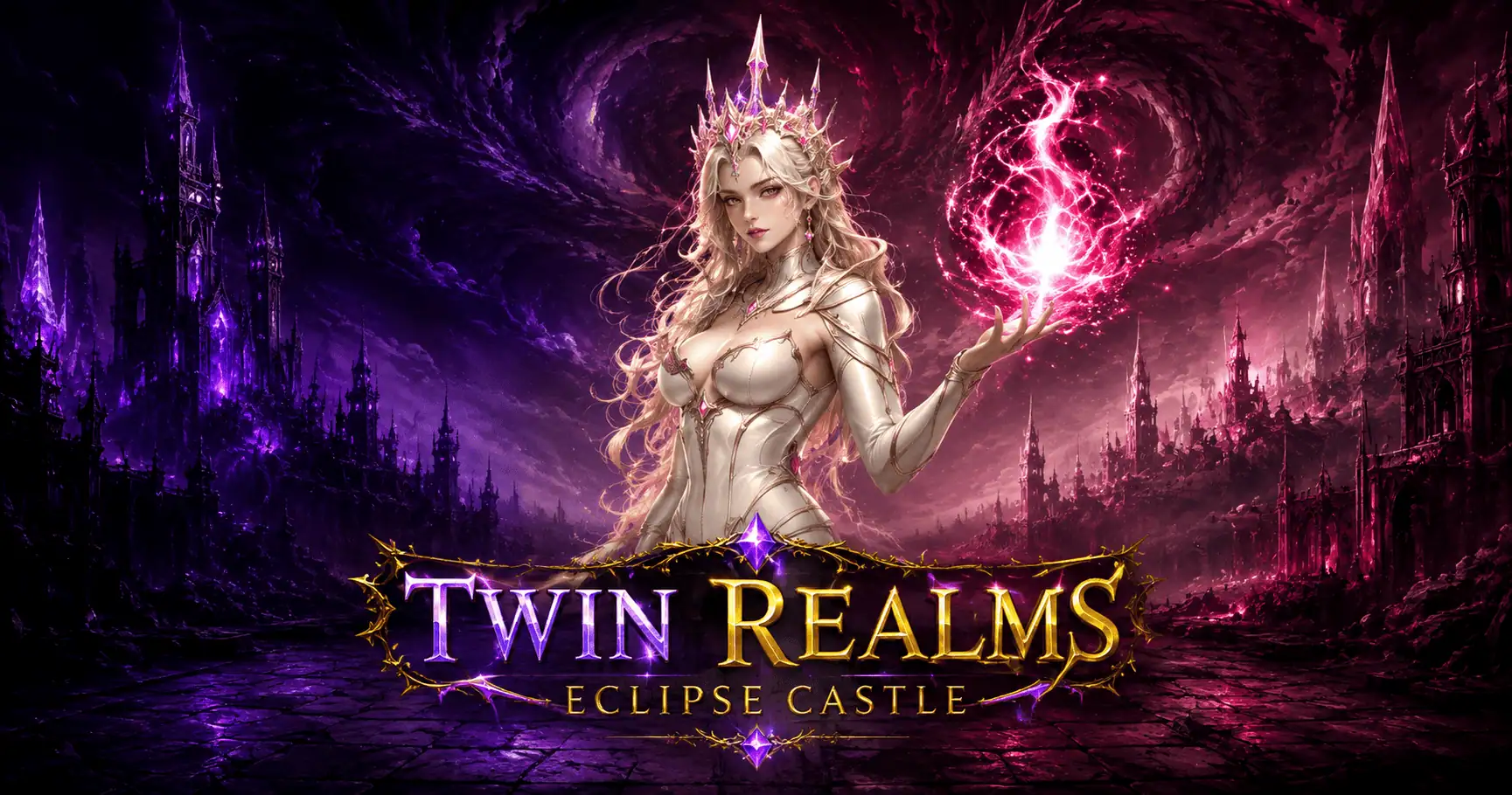 Twin Realms Slot Demo by Galaxy Gaming slot cover image