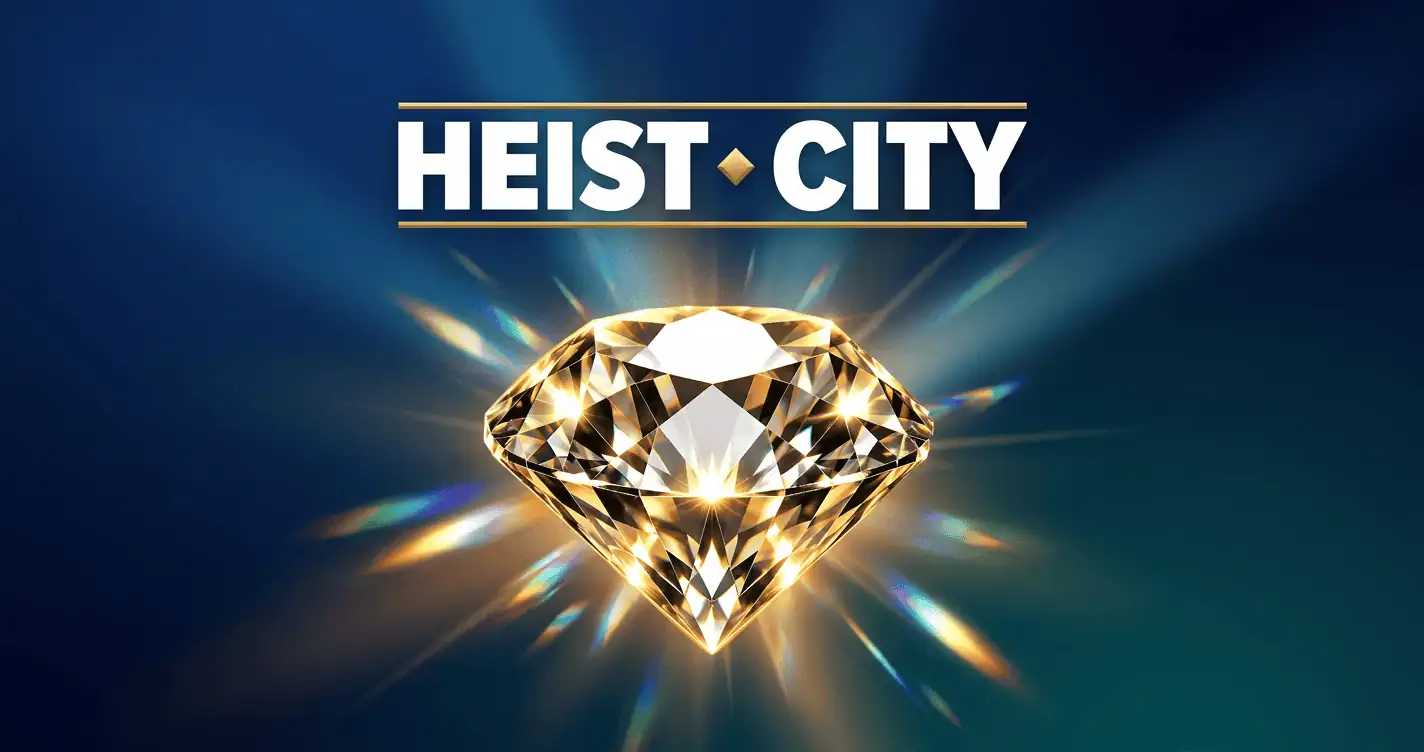Heist City Slot Demo by Gaming Gate Studio slot cover image