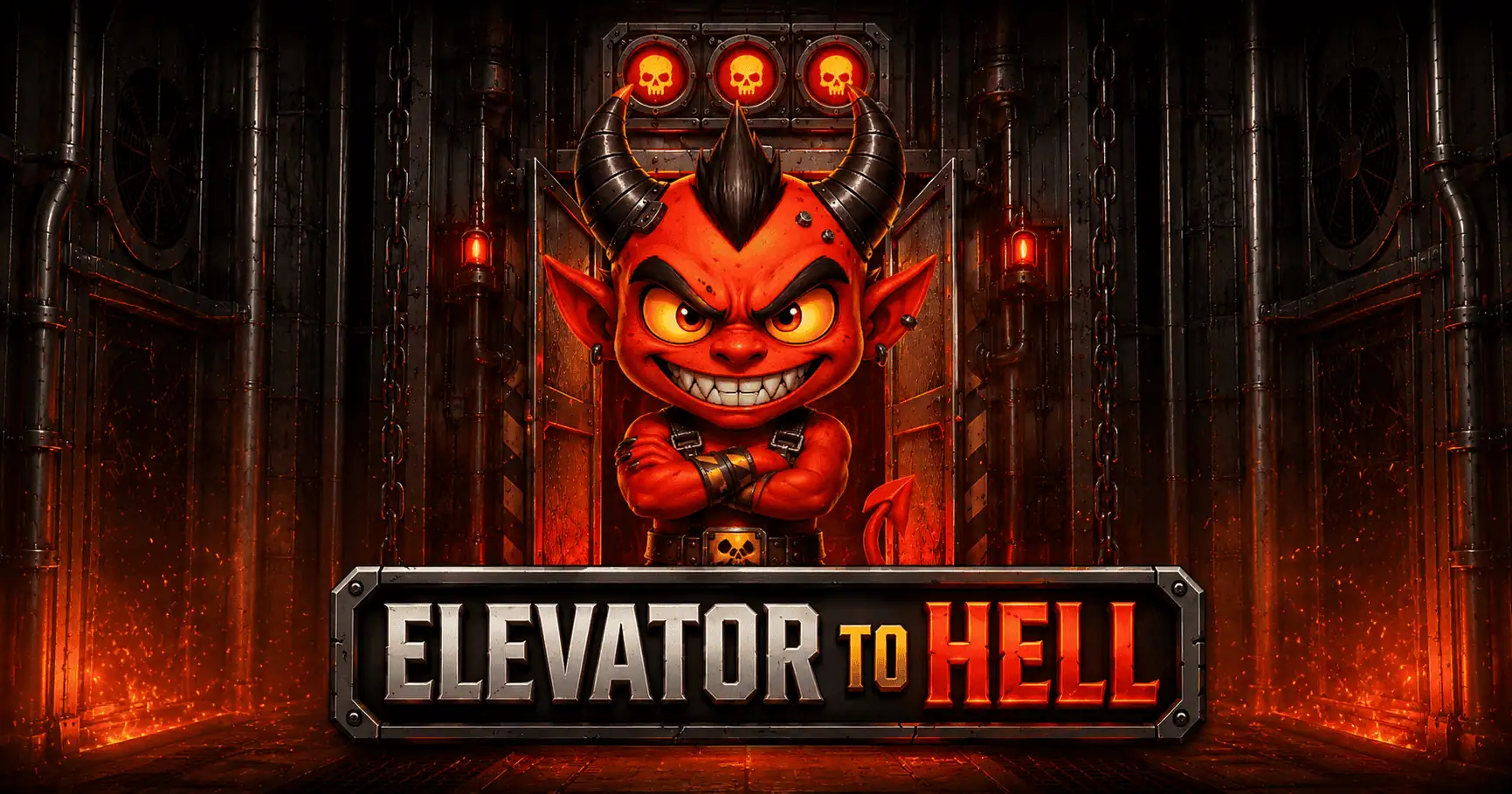 Elevator To Hell Slot Demo by Genius Labs slot cover image