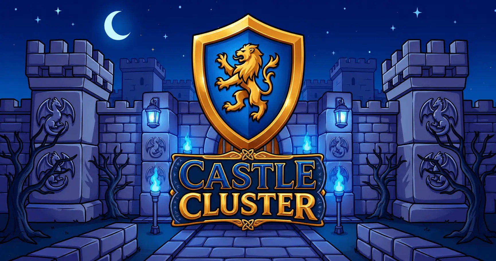 Castle Cluster Slot Demo by Golden Infinity slot cover image