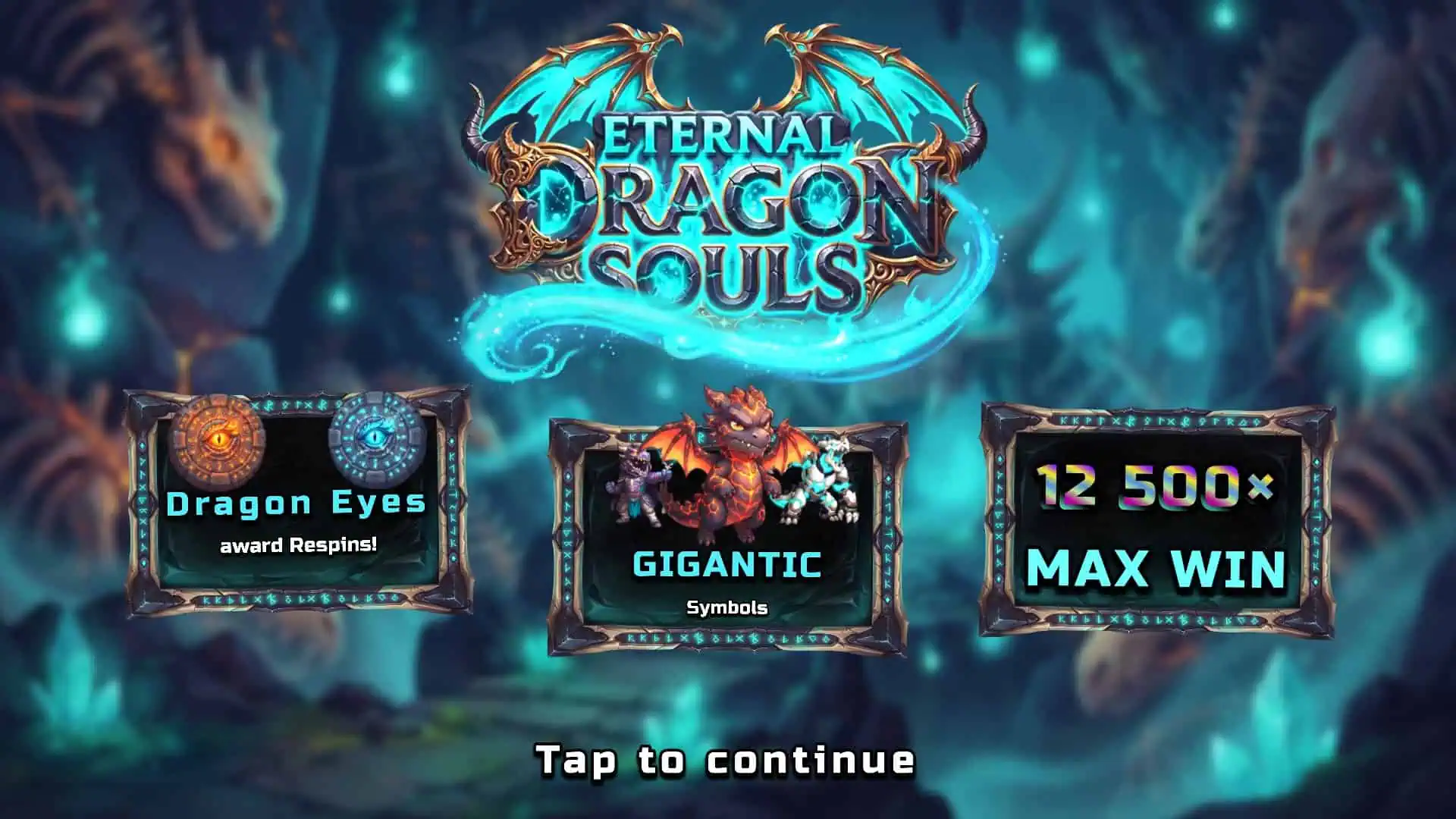 Eternal Dragon Souls slot intro screen