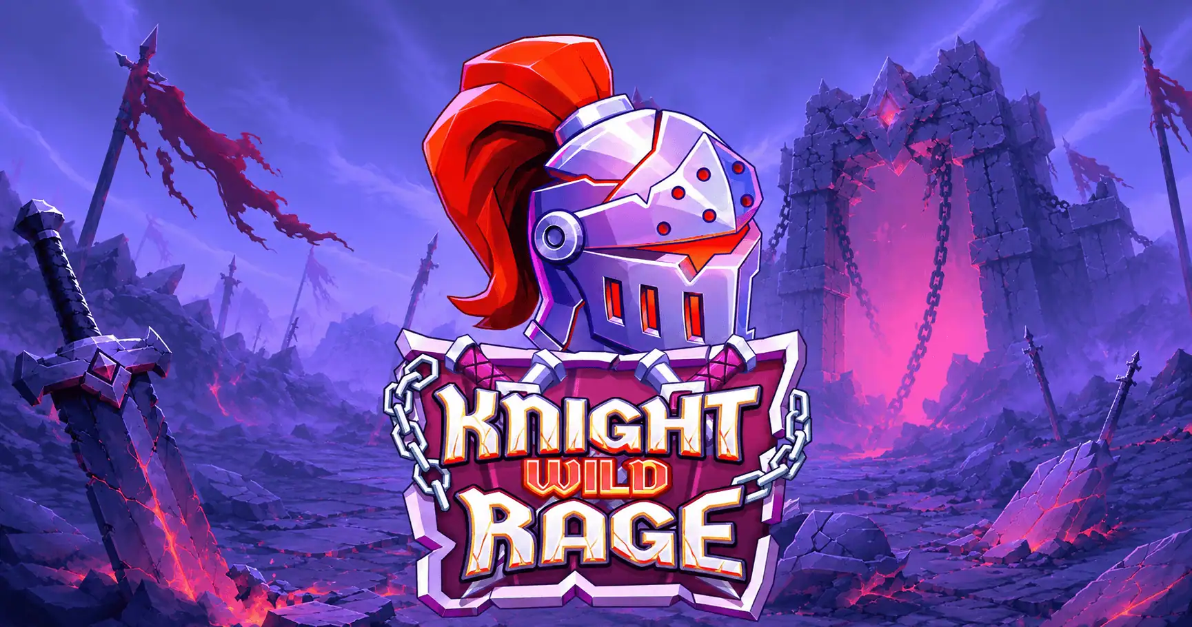 Knight Wild Rage Slot Demo by Golos Games slot cover image