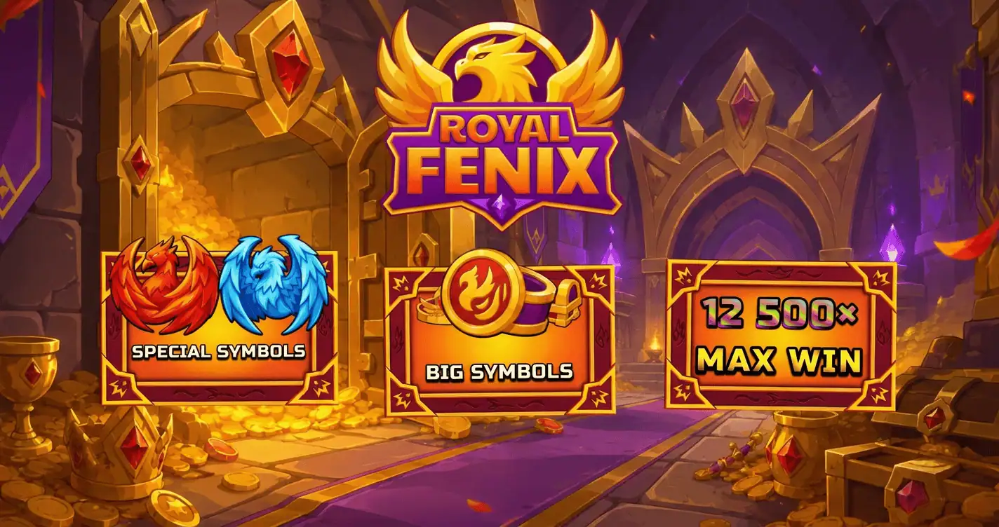 Royal Fenix Slot Demo by Golos Games slot cover image
