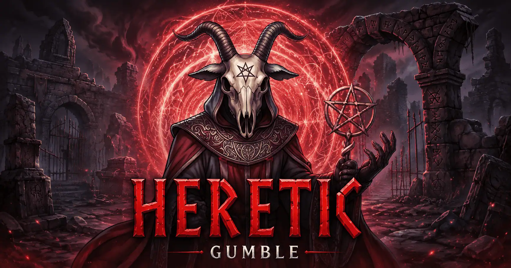 Heretic Slot Demo by Gumble slot cover image