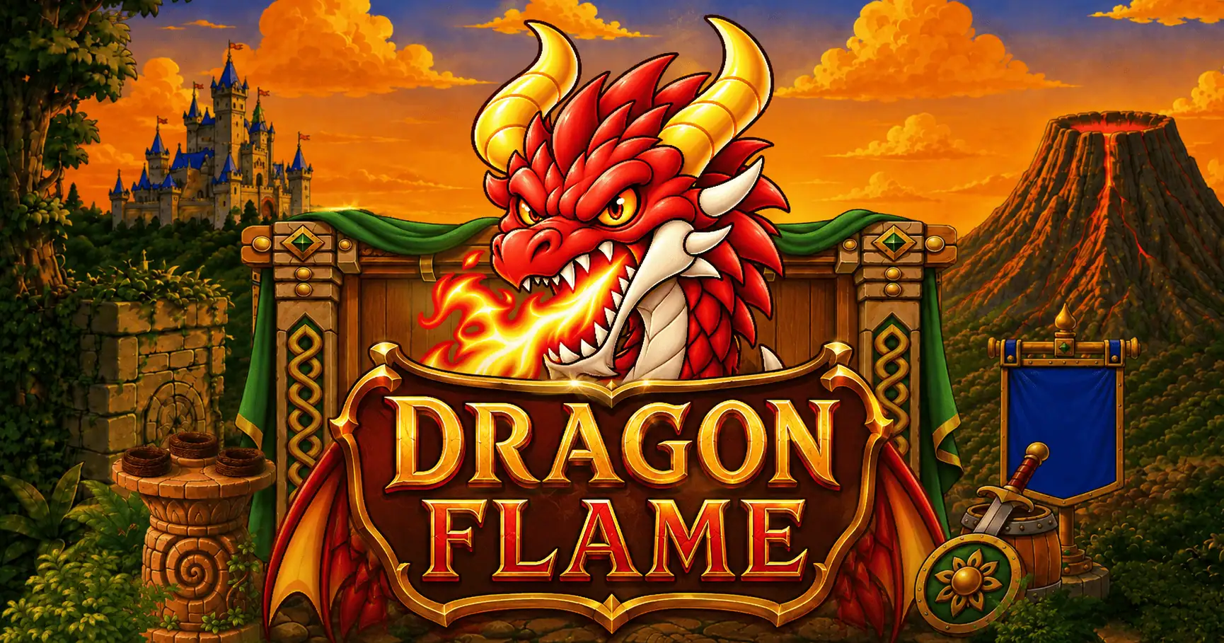 Dragon Flame Slot Demo by Guy Studio slot cover image