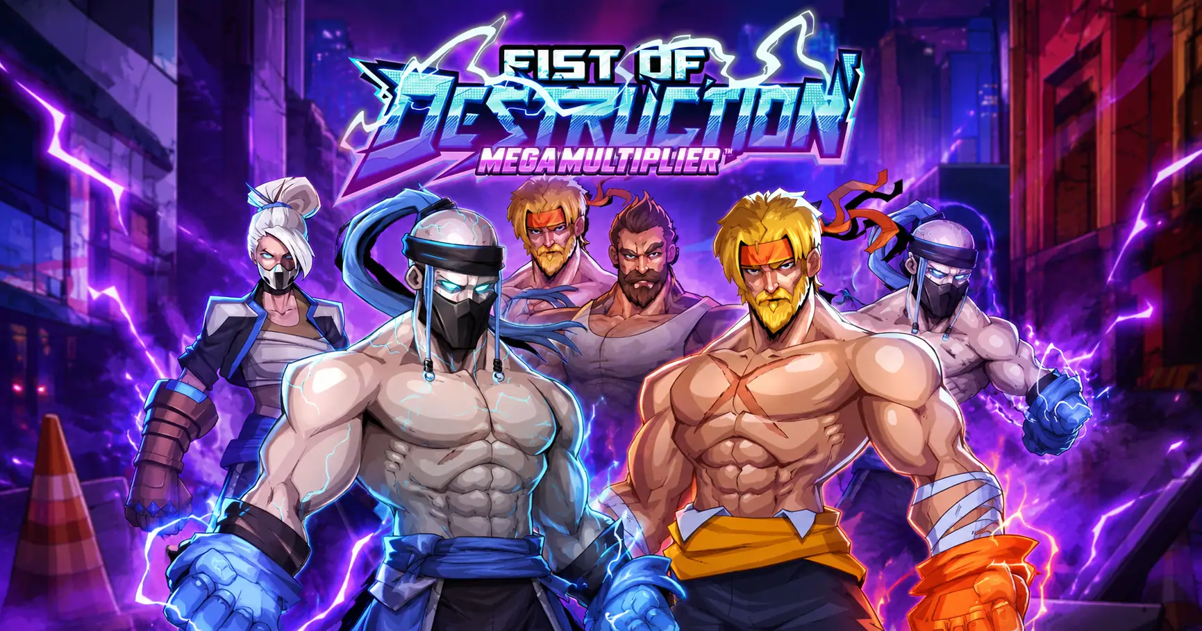 Fist of Destruction Megamultiplier Slot Demo by Hacksaw Gaming slot cover image