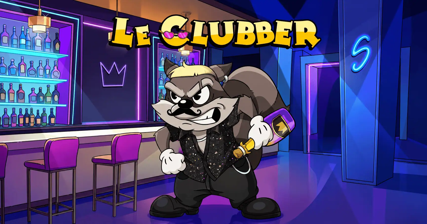 Le Clubber Slot Demo by Hacksaw Gaming slot cover image