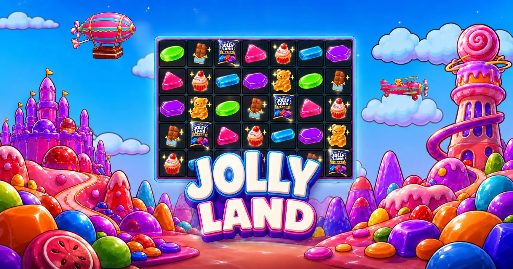 Jolly Land Slot Demo by Hajar Time slot cover image
