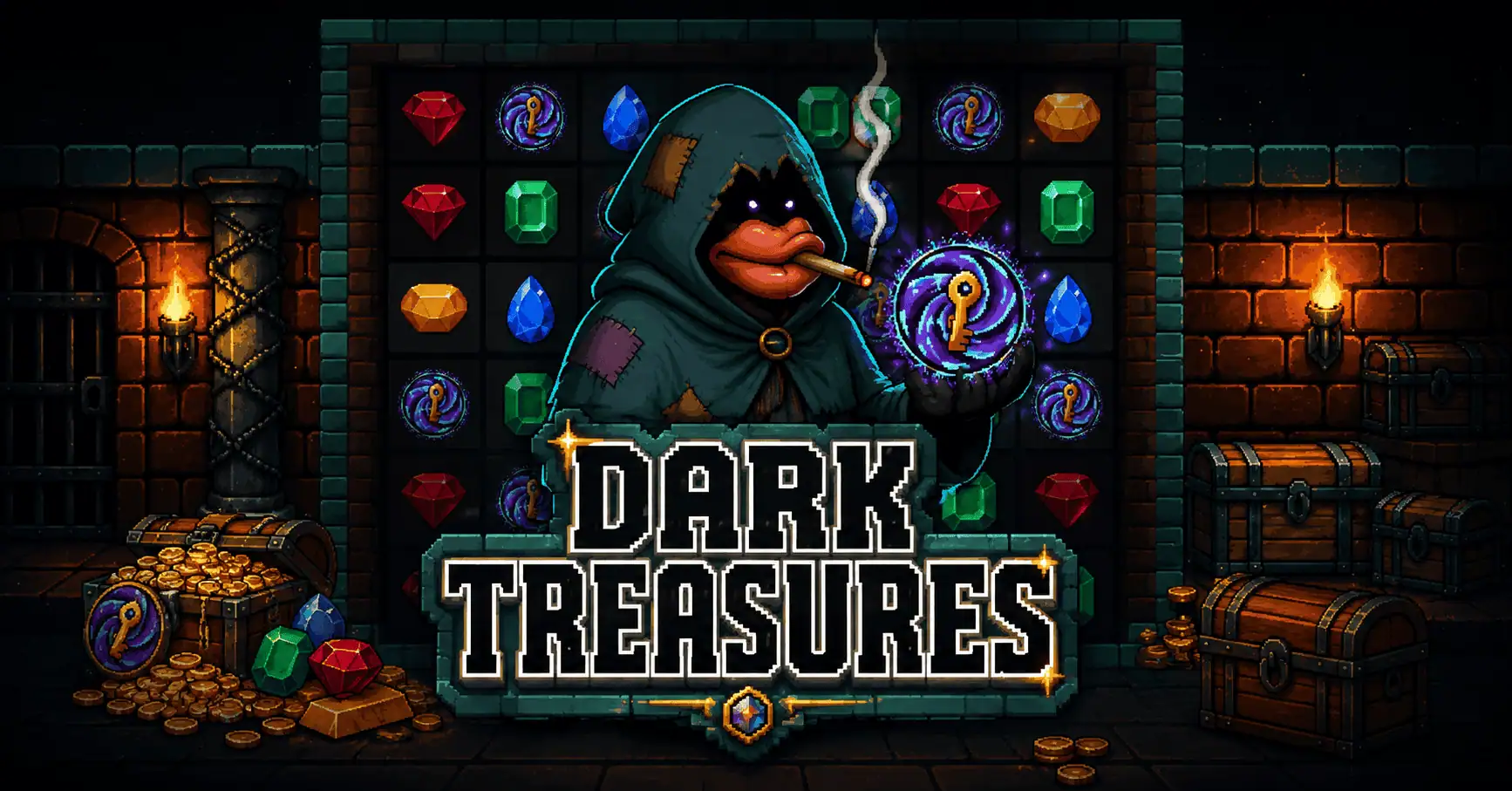 Dark Treasures Slot Demo by Hardhaus Studios slot cover image