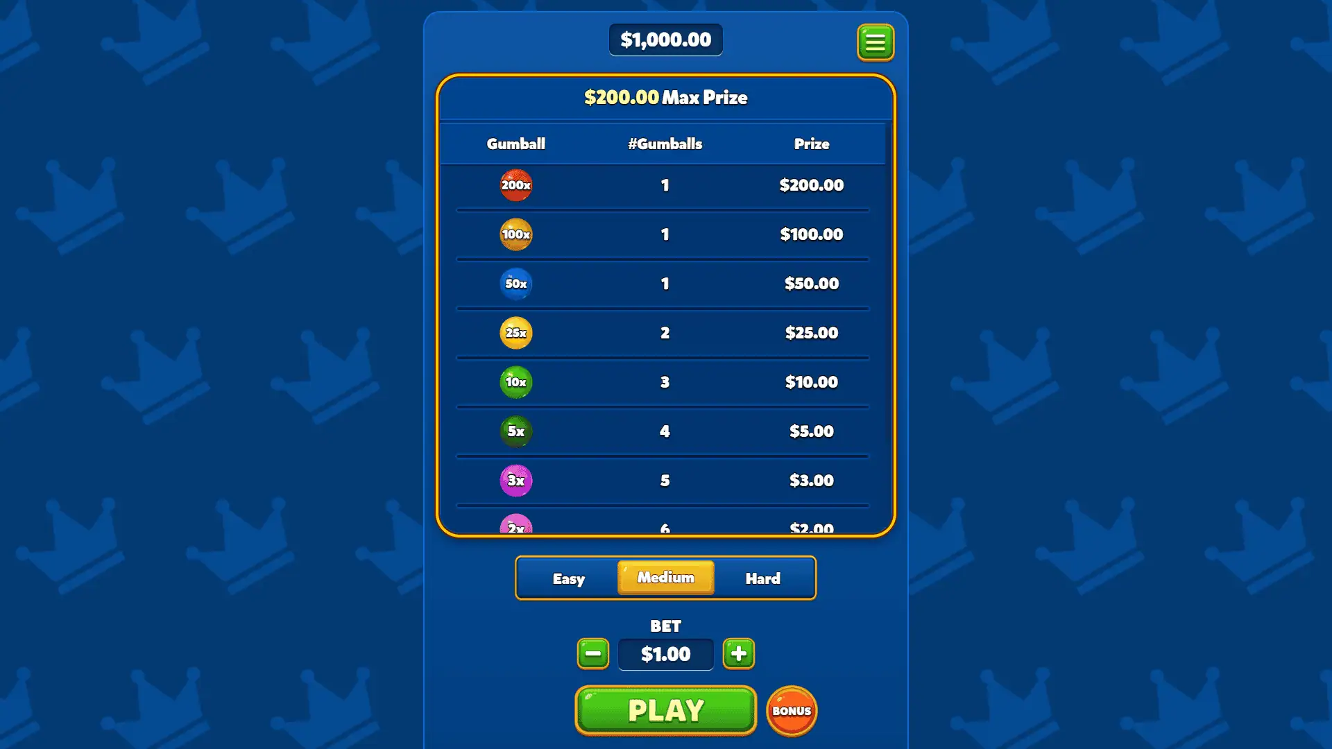 Pop Gum slot gameplay reels