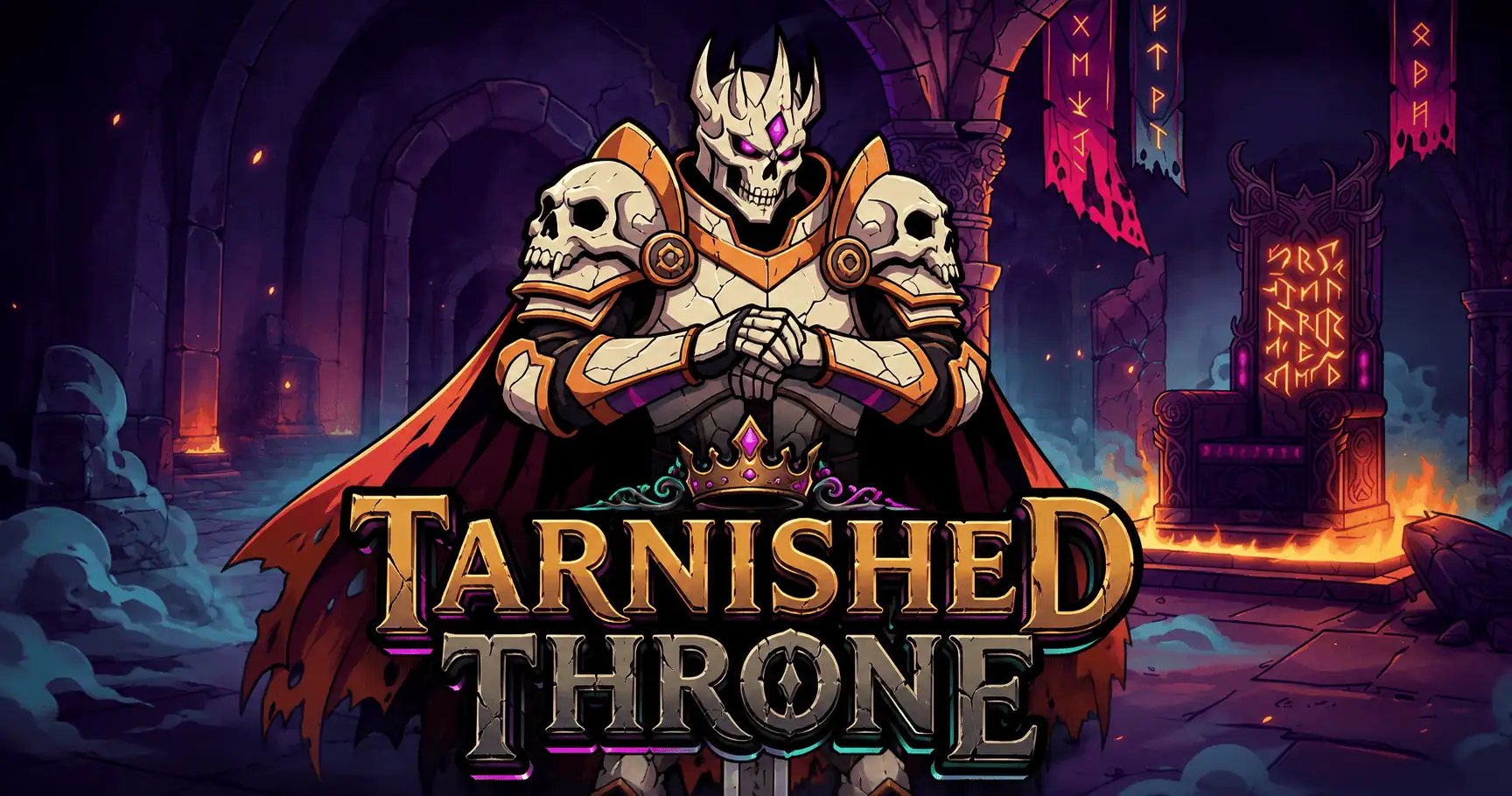 Tarnished Throne Slot Demo by Horizon Gaming slot cover image