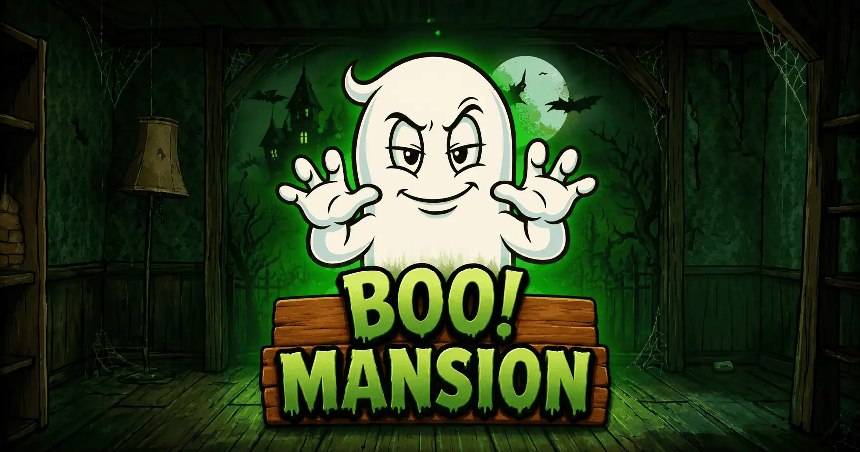 Boo! Mansion Slot Demo by Hungry Labs slot cover image