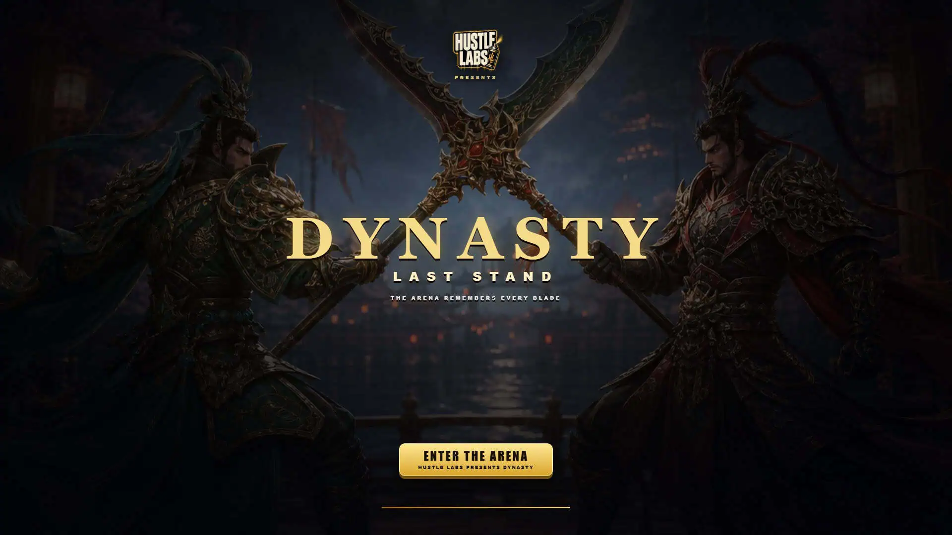 Battle of the Samurai slot intro screen