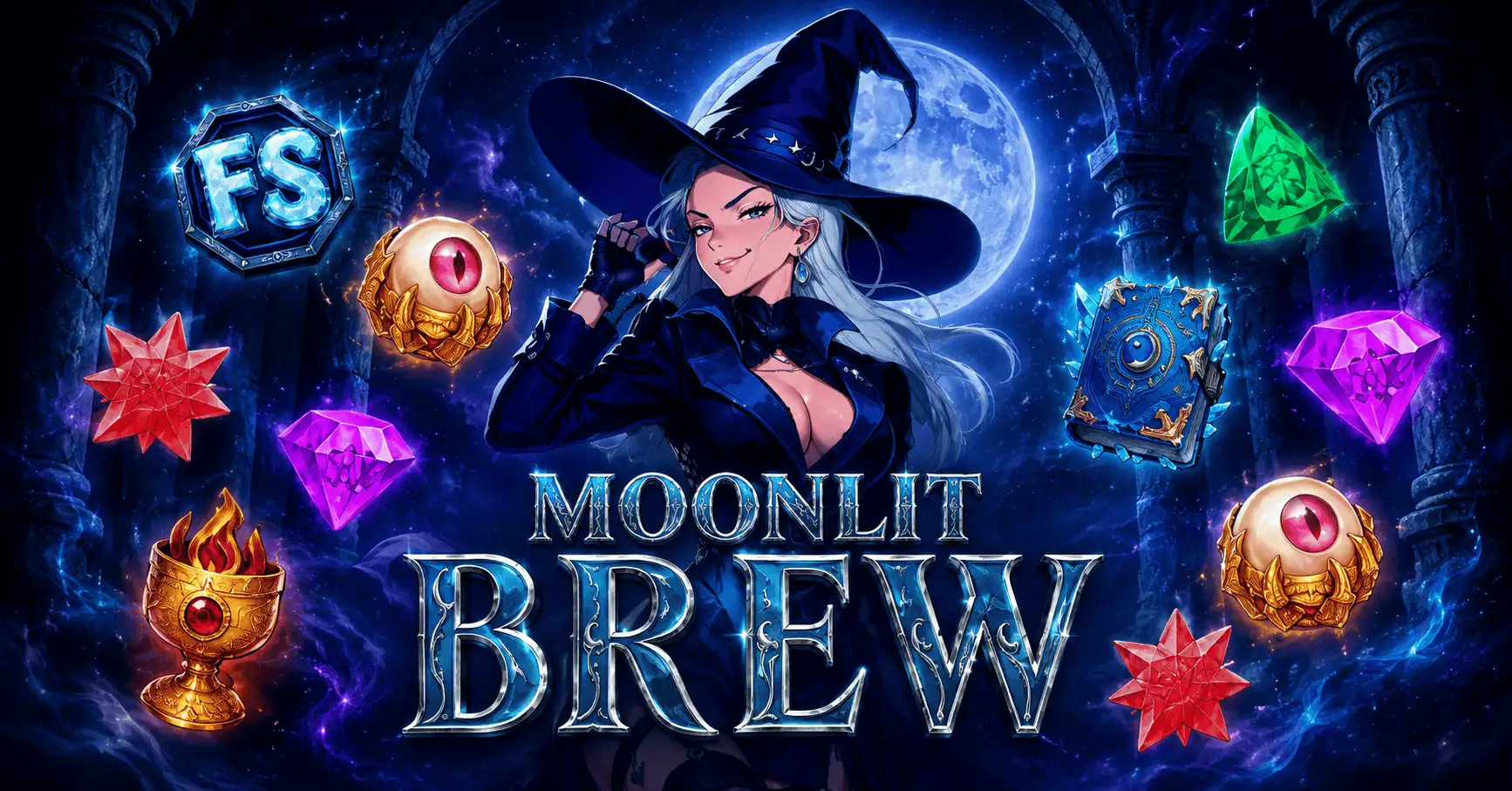 Moonlit Brew Slot Demo by Hyperdrop slot cover image