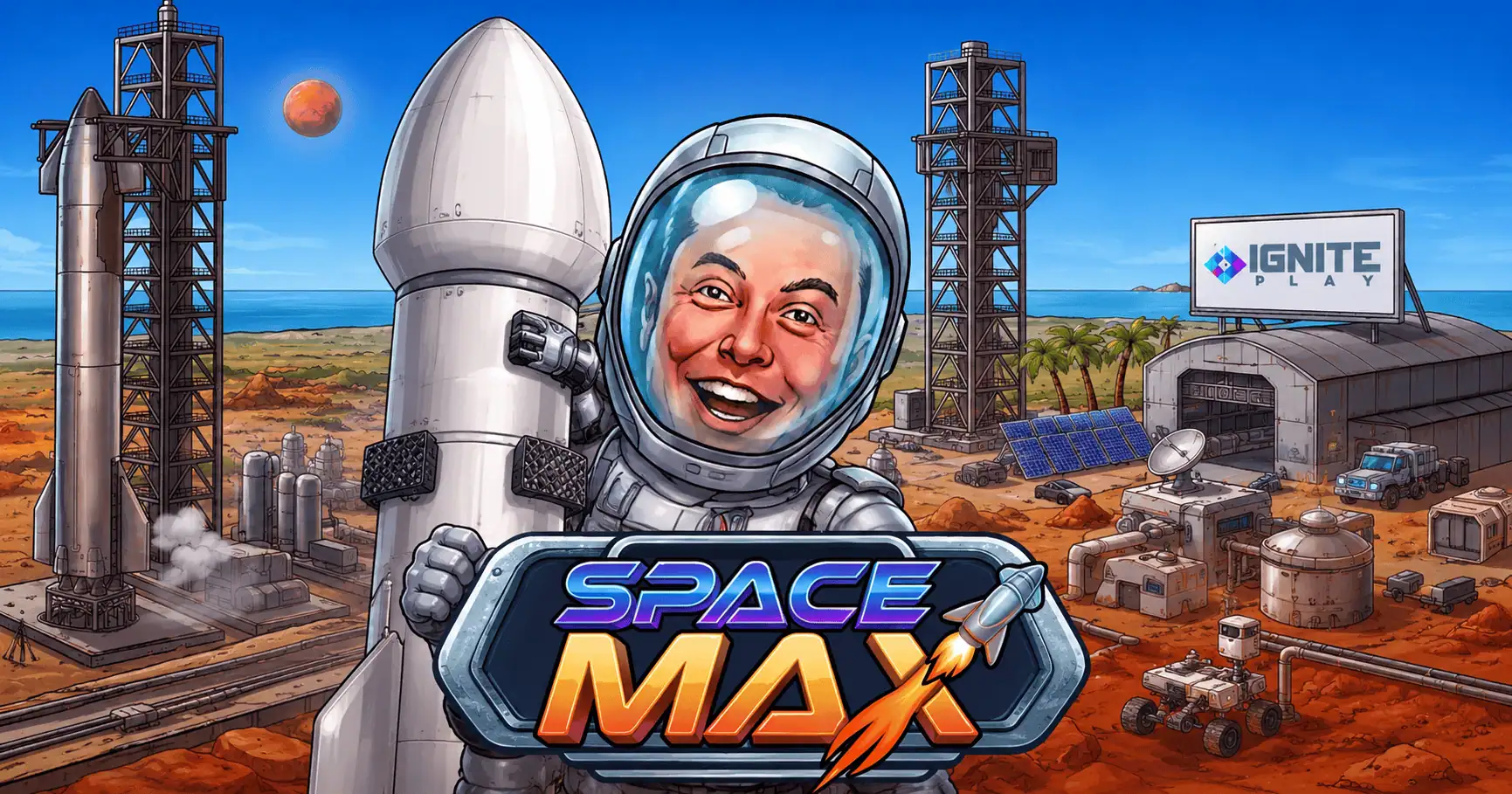 Space MAX Slot Demo by Ignite Play slot cover image