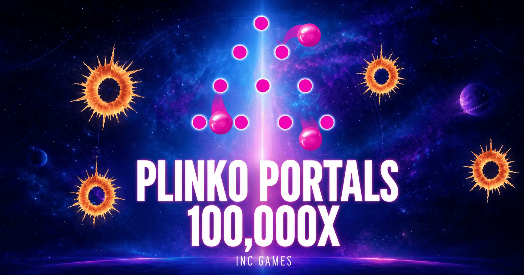 Plinko Portals 100000x Slot Demo by Inc Games slot cover image