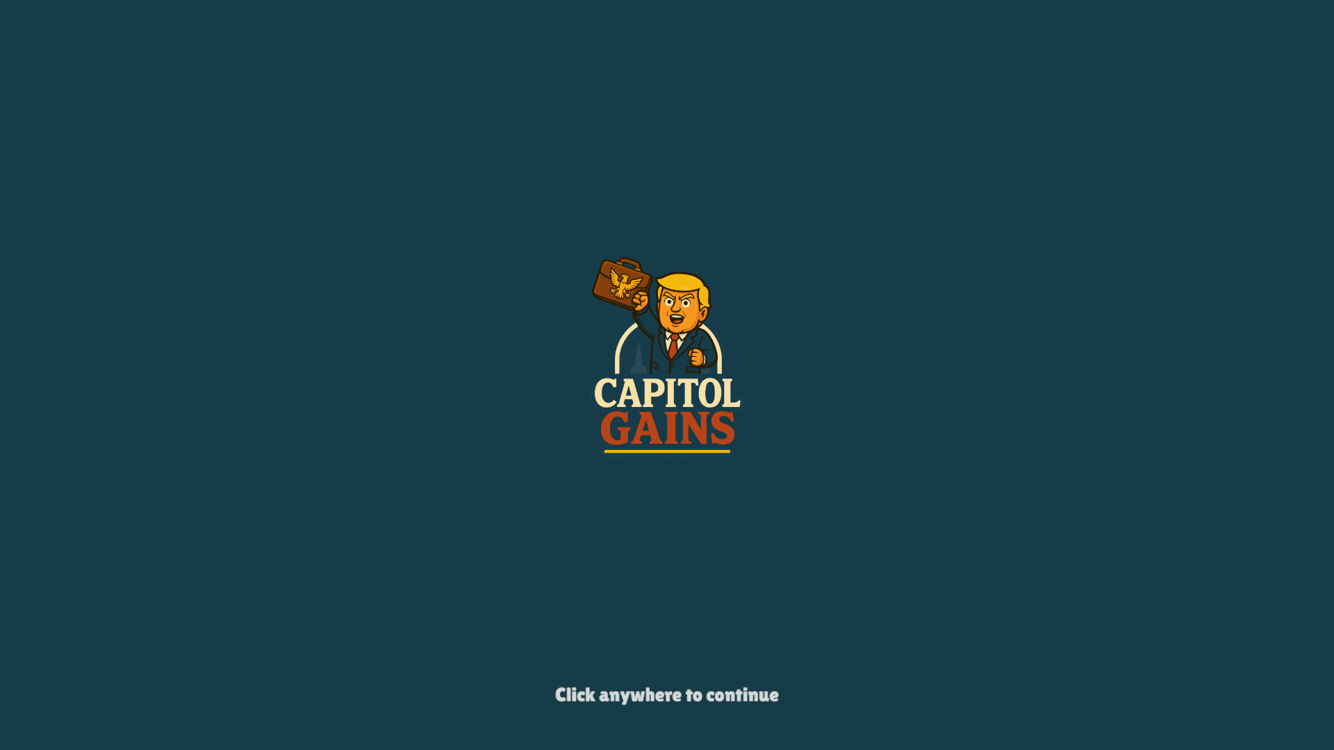 Capitol Gains slot intro screen