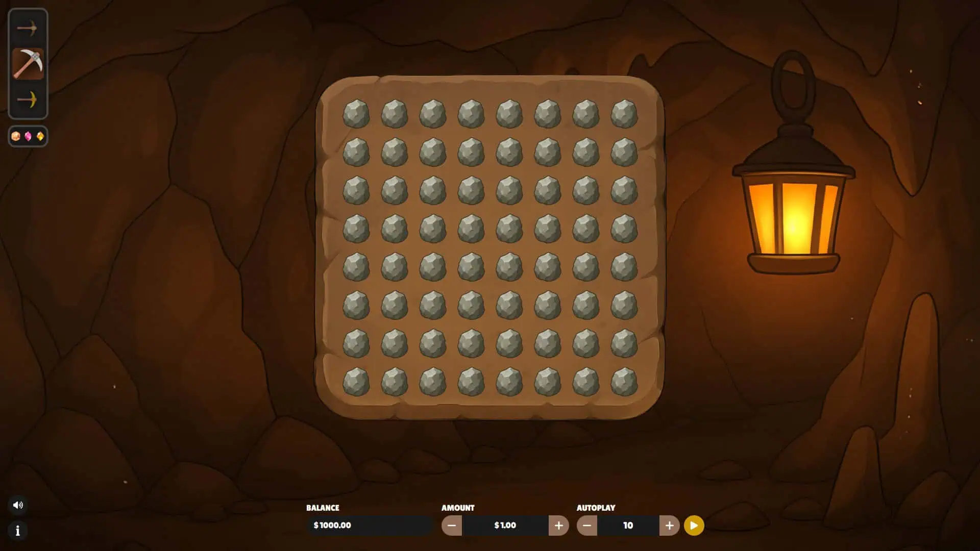 Diamond Digger slot gameplay reels