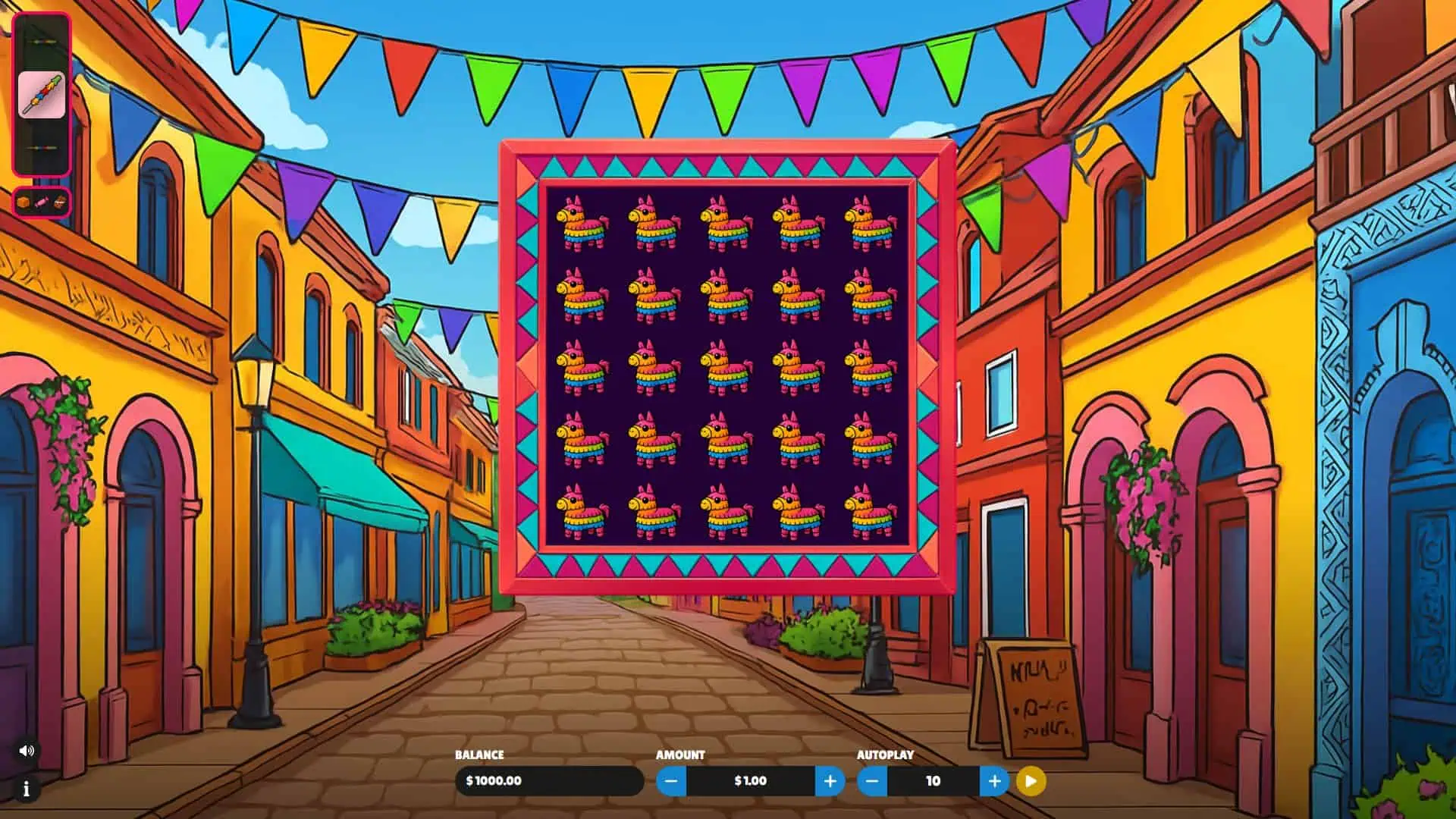 Pi&ntilde;ata Payday slot gameplay reels