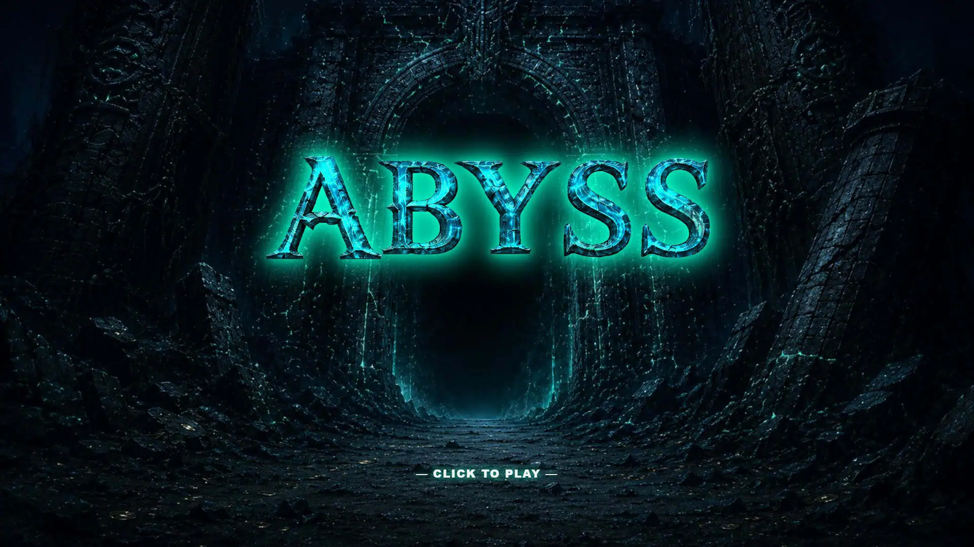 Abyss slot intro screen
