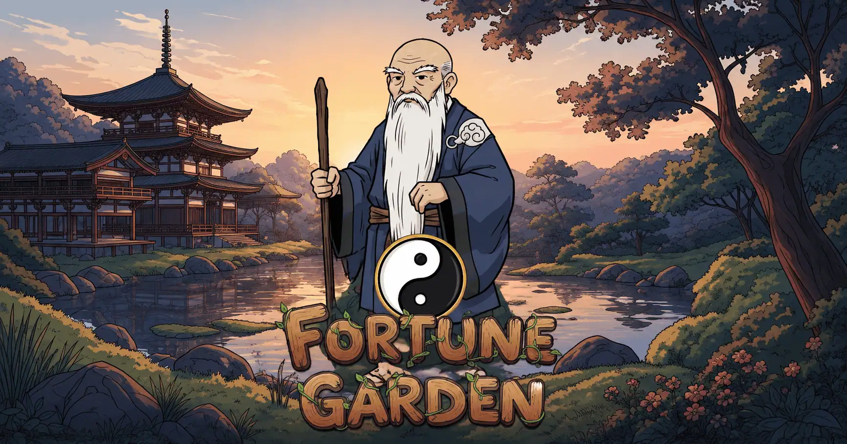 Fortune Garden Slot Demo by Jojo Studio slot cover image