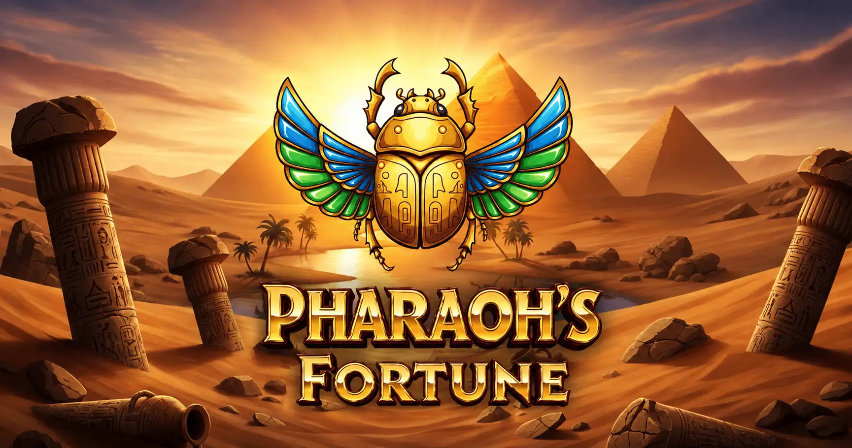 Pharaoh Fortune Slot Demo by Jojo Studio slot cover image
