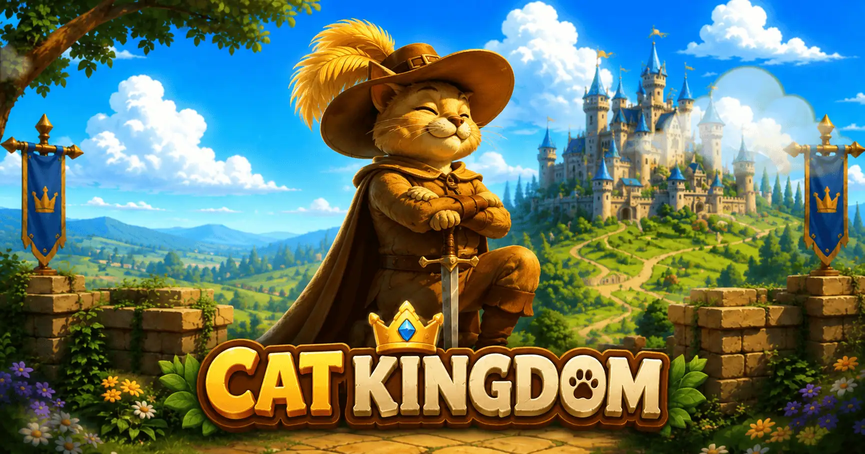 Cat Kingdom Slot Demo by Joly Gaming slot cover image