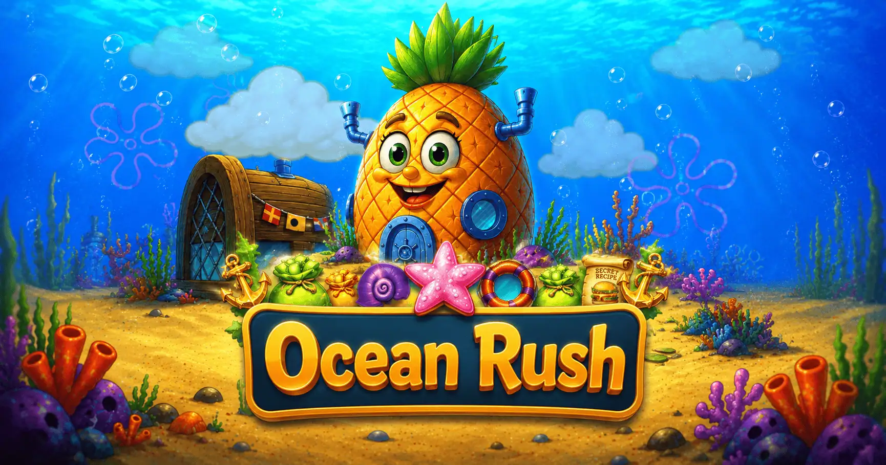 Ocean Rush Slot Demo by Joly Gaming slot cover image