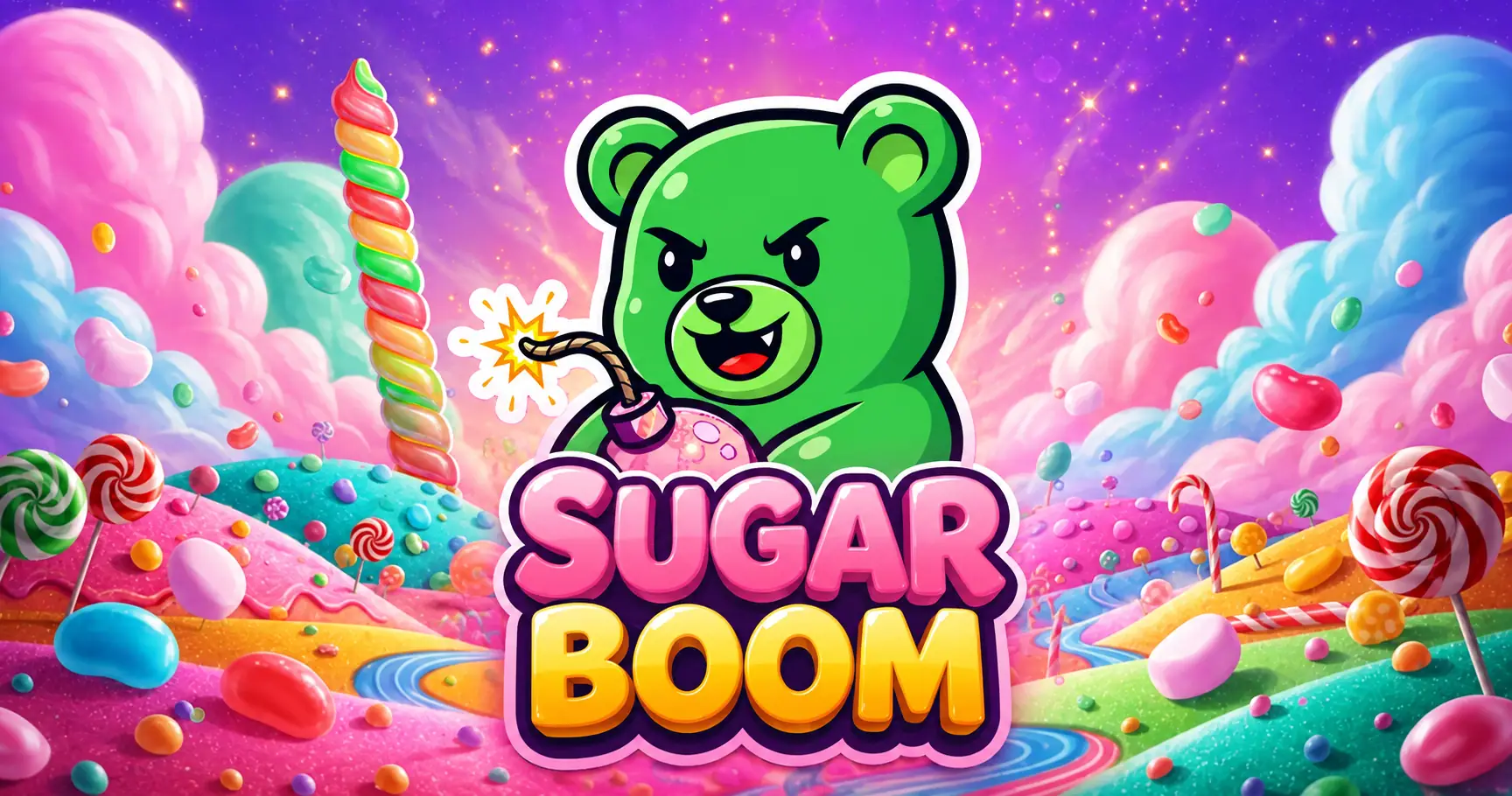 Sugar Boom Slot Free Play by JP slot cover image