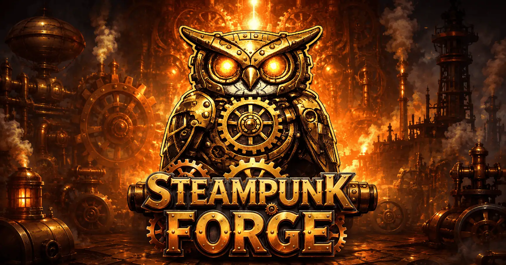 SteamPunk Forge Slot Demo by Karma slot cover image