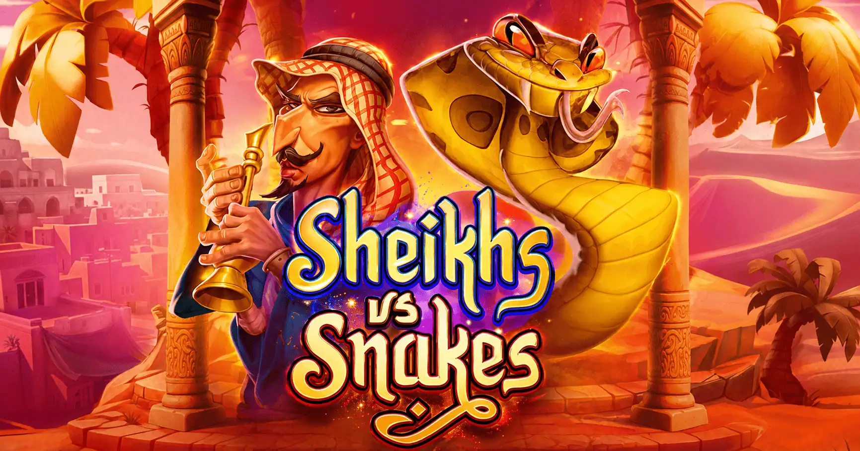 Sheikhs Vs Snakes Slot Demo by Knucklehead Syndicate slot cover image